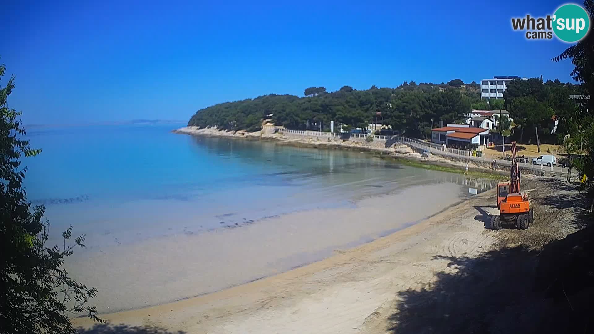 Strand Slanica Murter – webcam