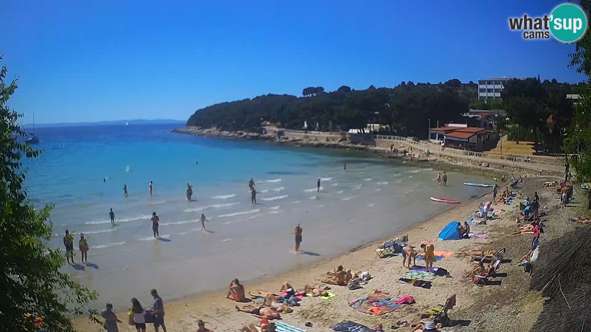 Plaža Slanica Murter – web kamera
