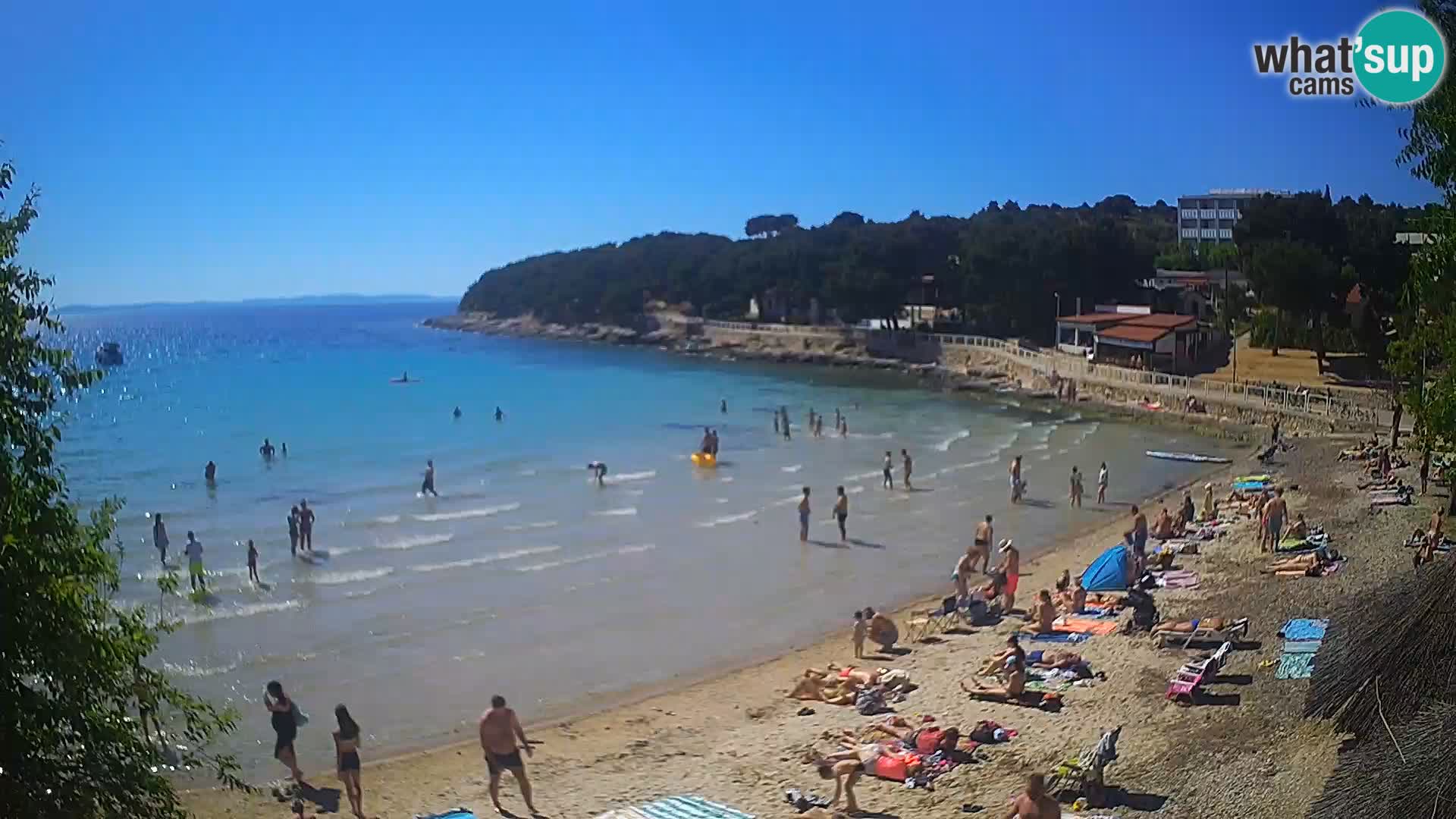 Plaža Slanica Murter – web kamera