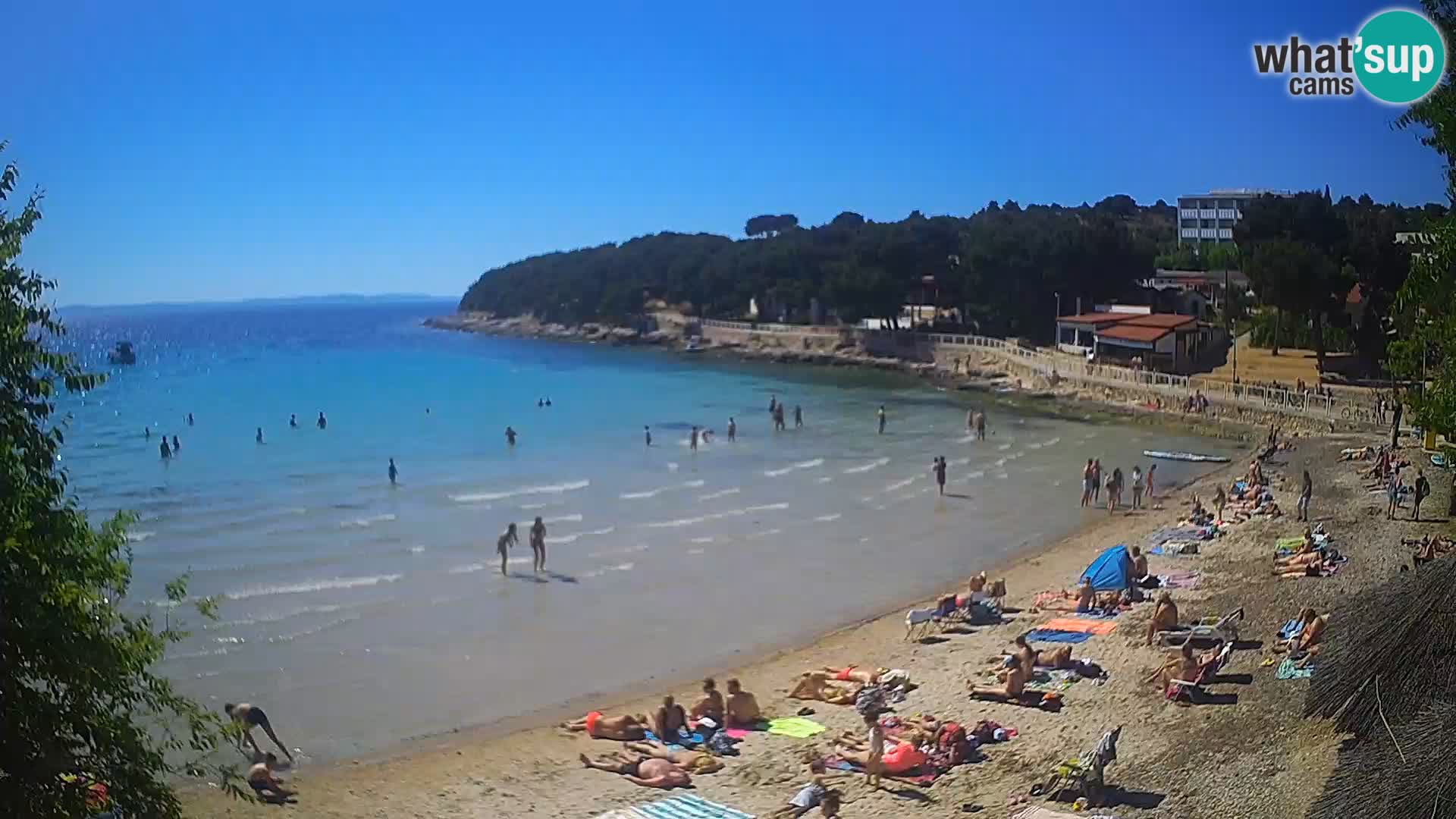 Strand Slanica Murter – webcam