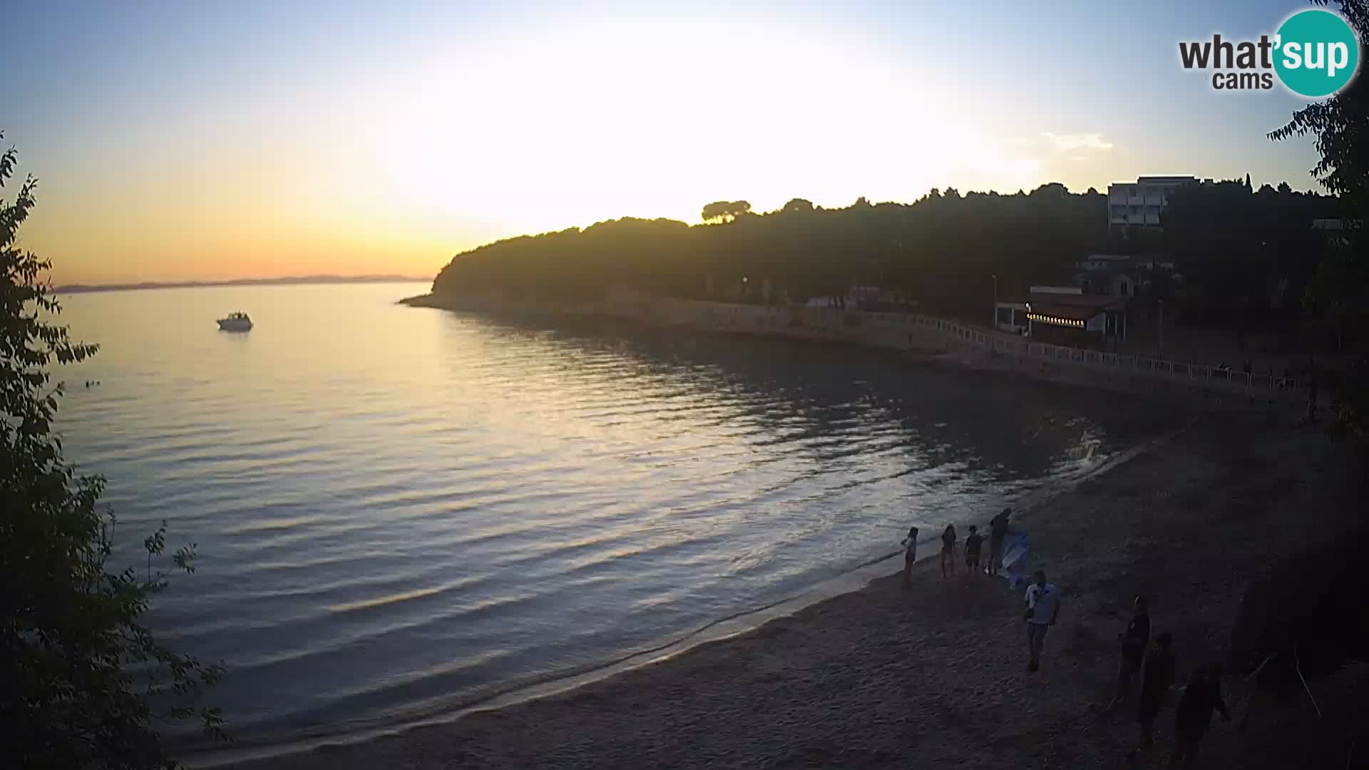 Strand Slanica Murter – webcam