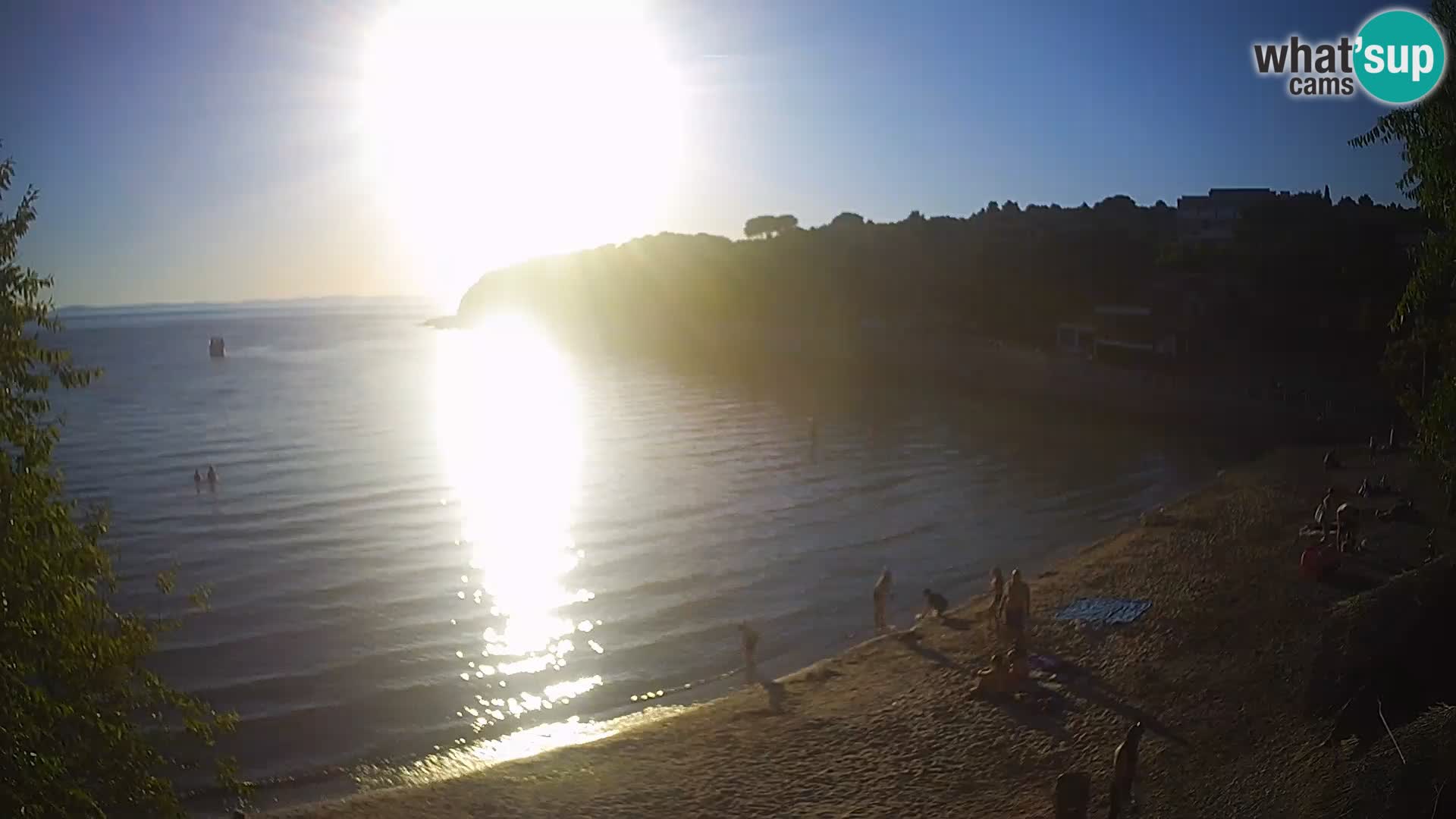 Strand Slanica Murter – webcam