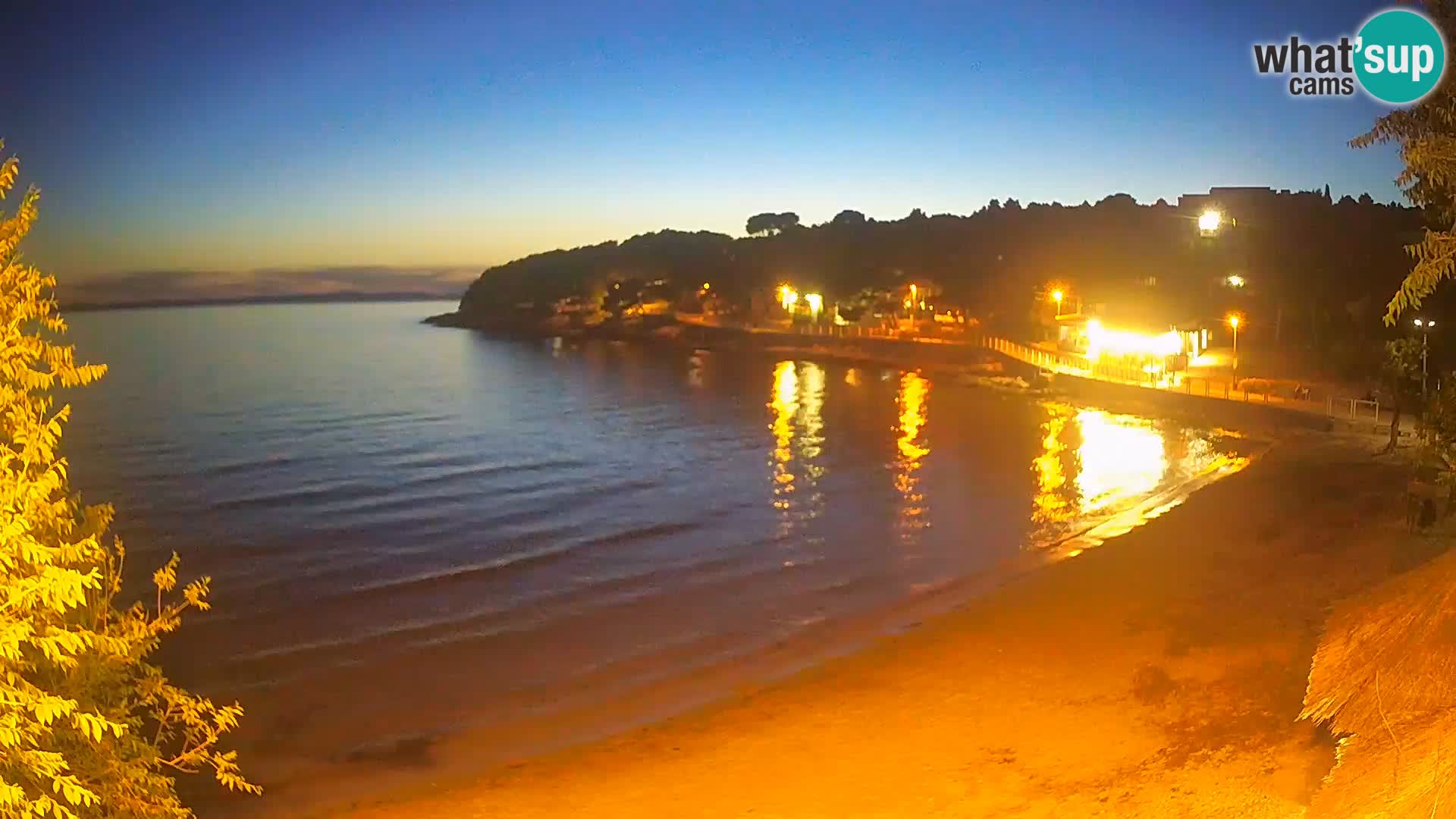 Strand Slanica Murter – webcam