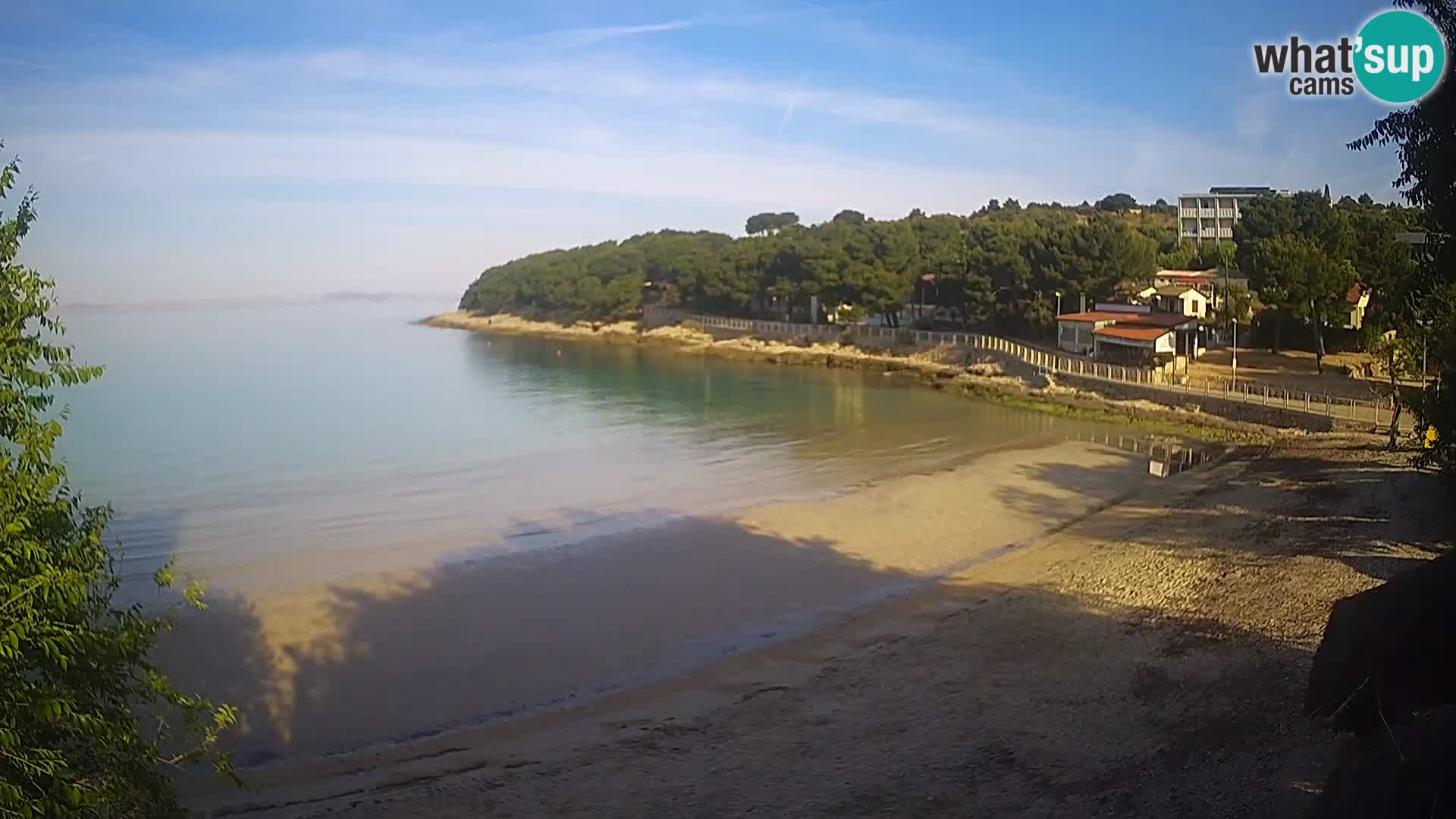 Strand Slanica Murter – webcam