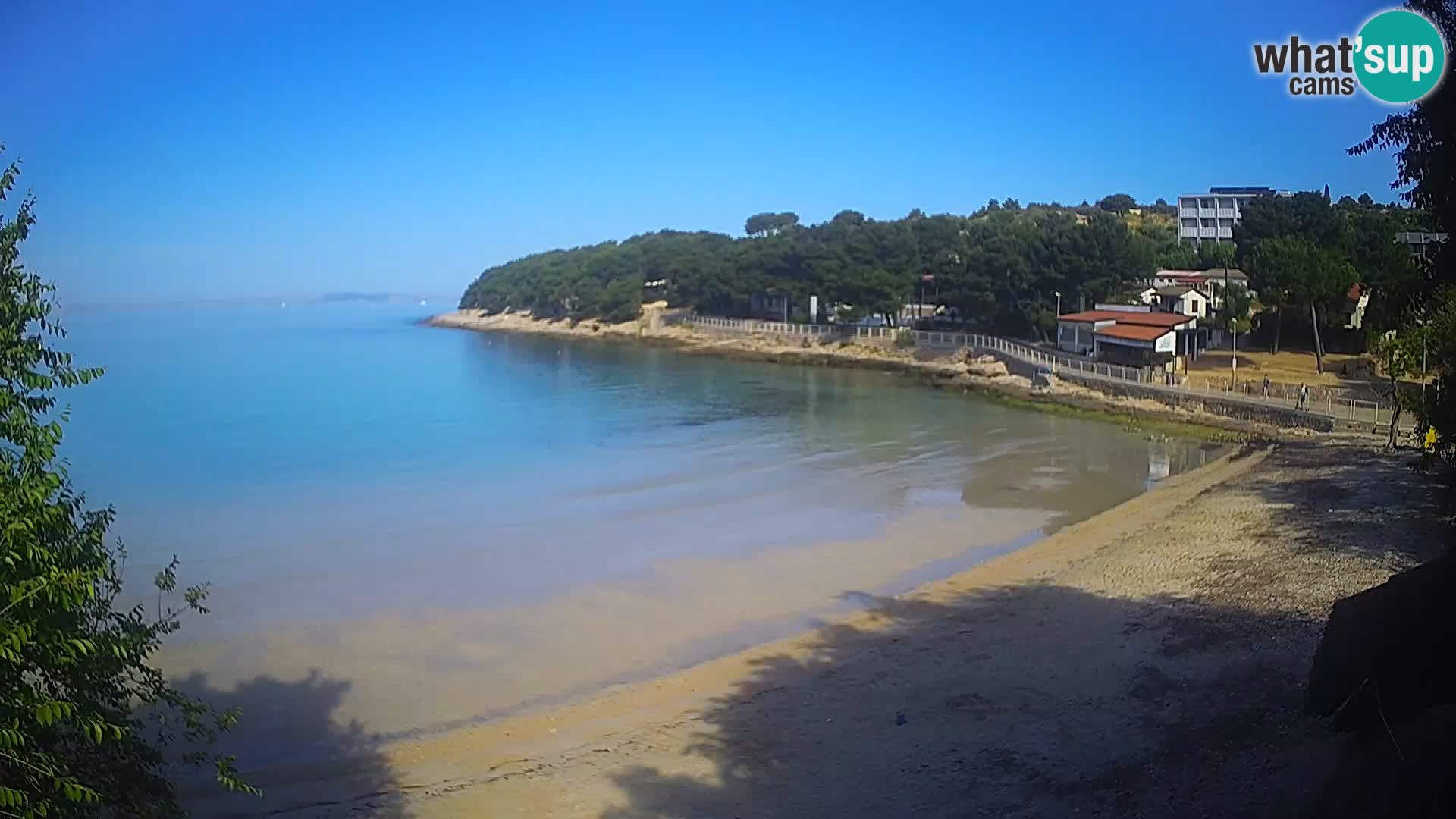 Plaža Slanica Murter – web kamera