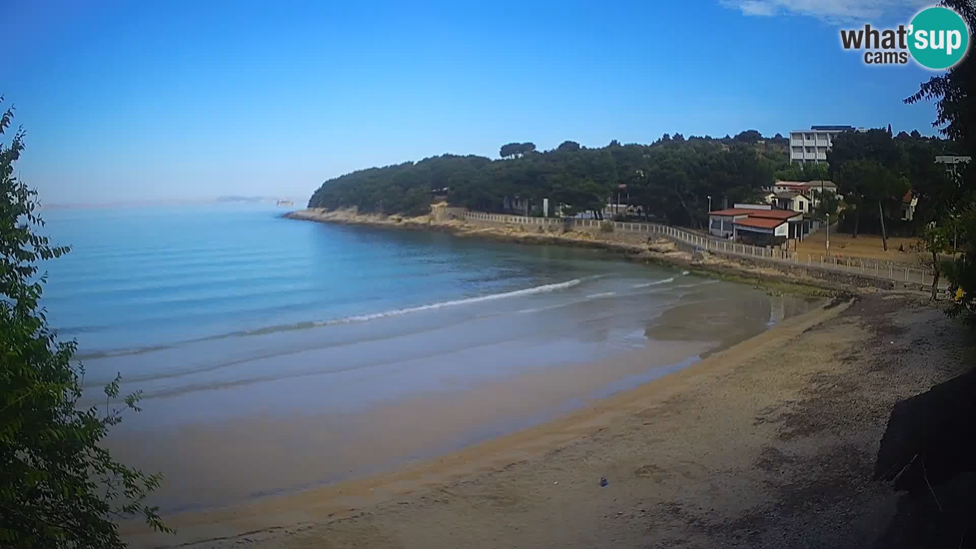 Plaža Slanica Murter – web kamera