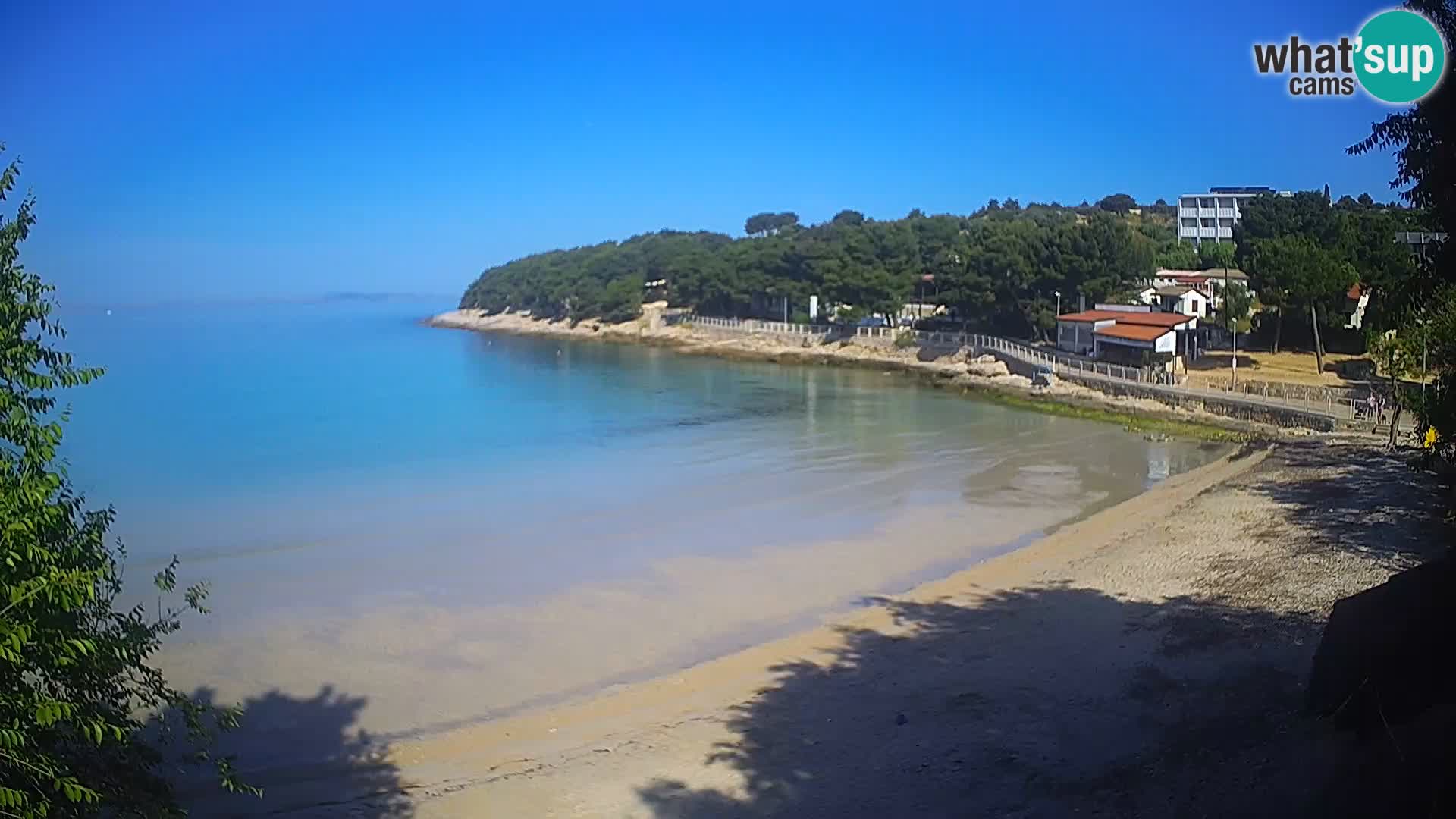 Strand Slanica Murter – webcam