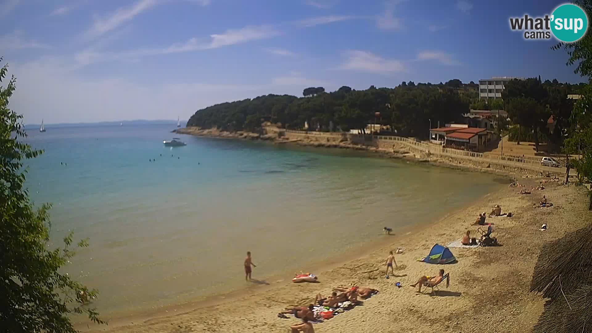 Plaža Slanica Murter – kamera v živo