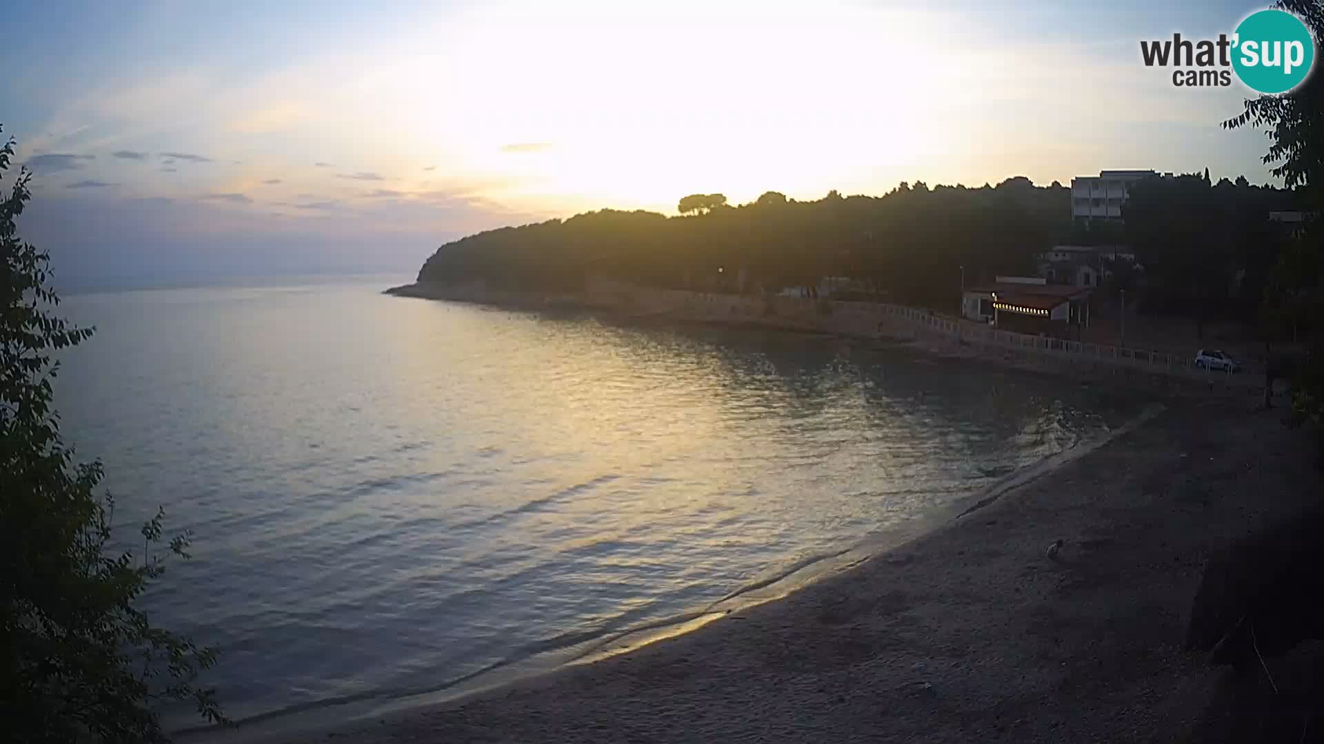 Strand Slanica Murter – webcam