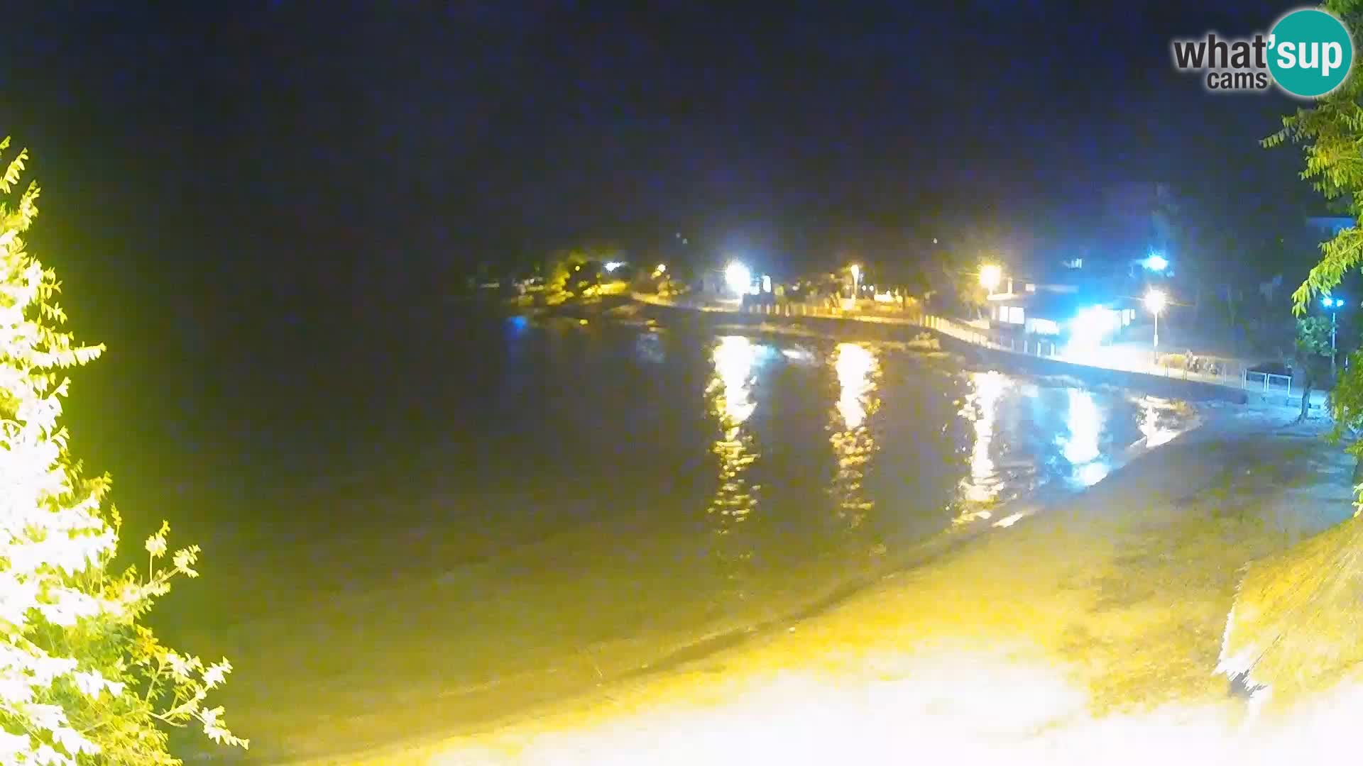 Plaža Slanica Murter – kamera v živo