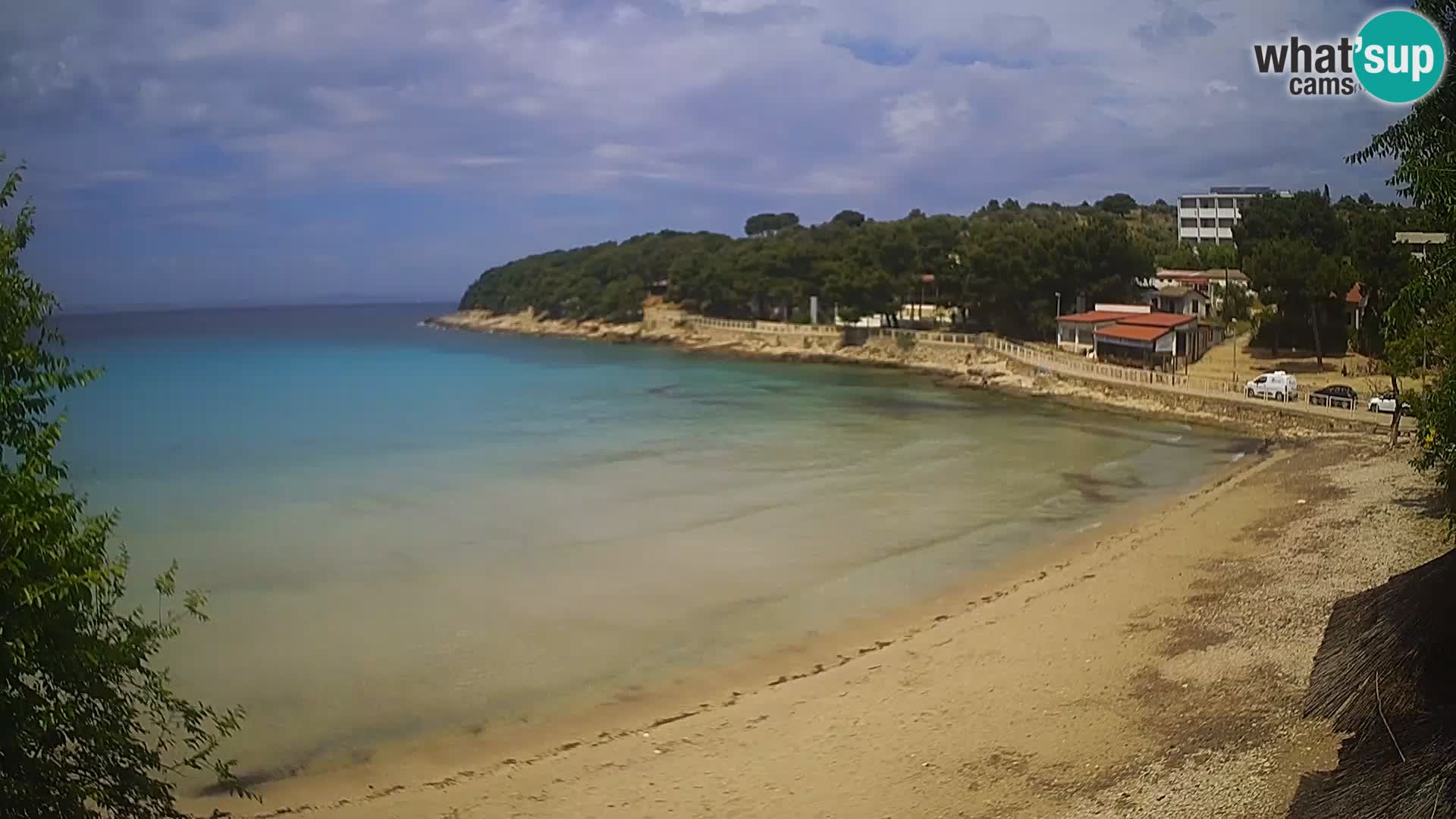 Strand Slanica Murter – webcam