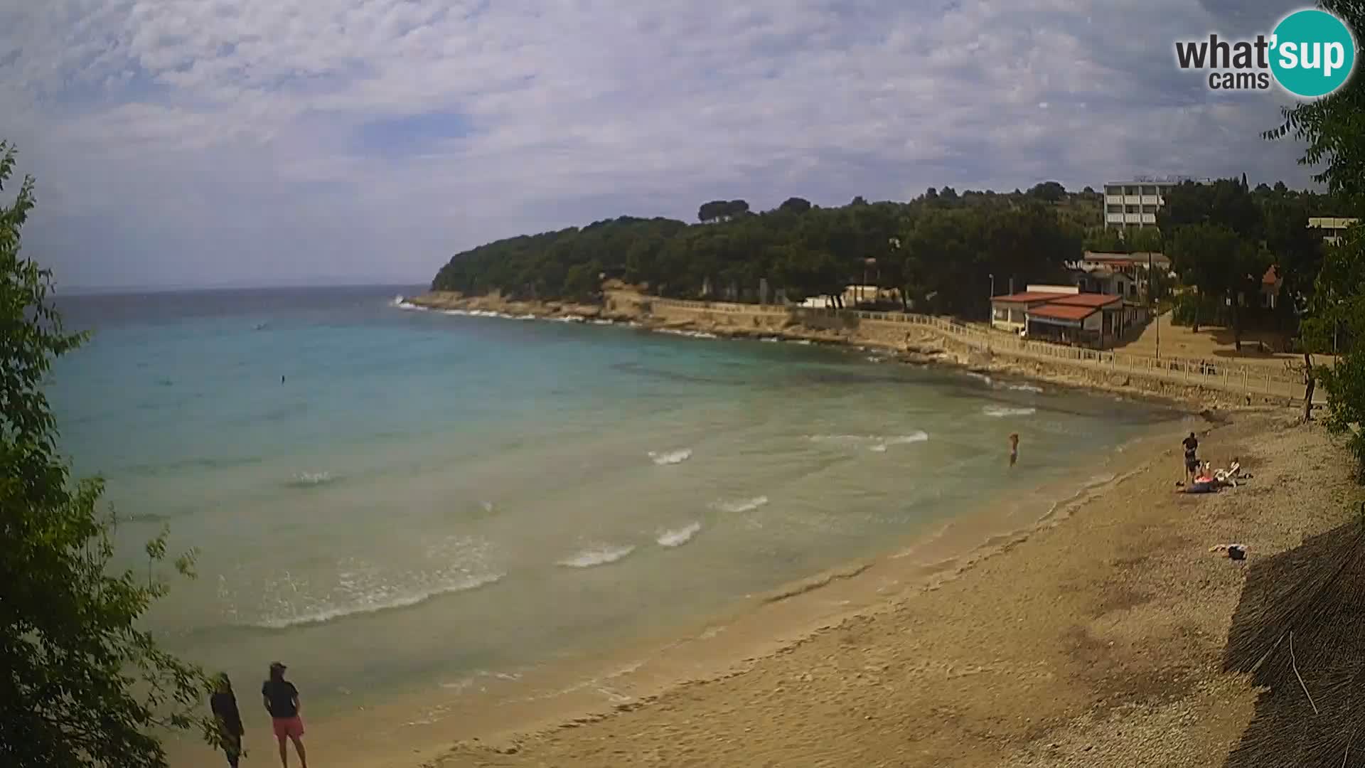 Plaža Slanica Murter – web kamera
