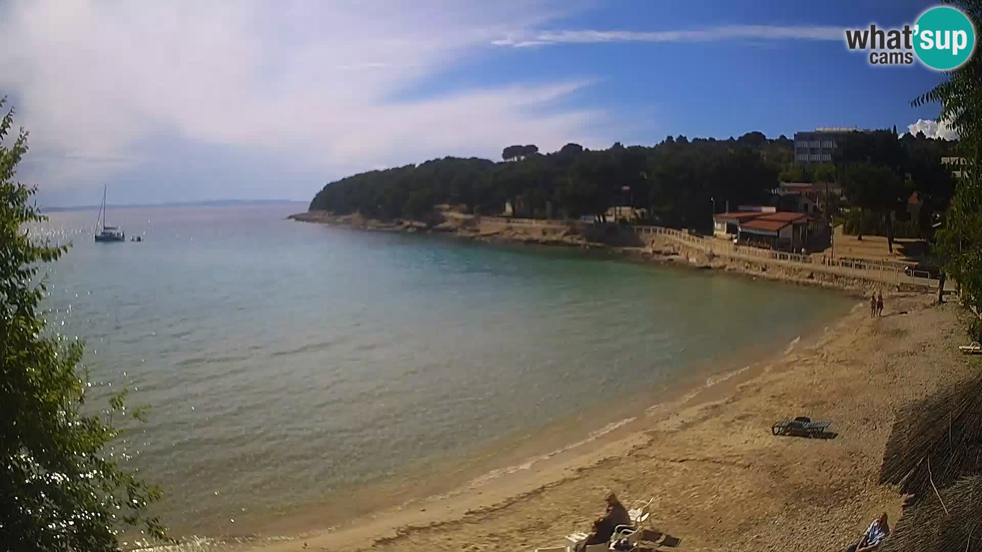 Plaža Slanica Murter – web kamera