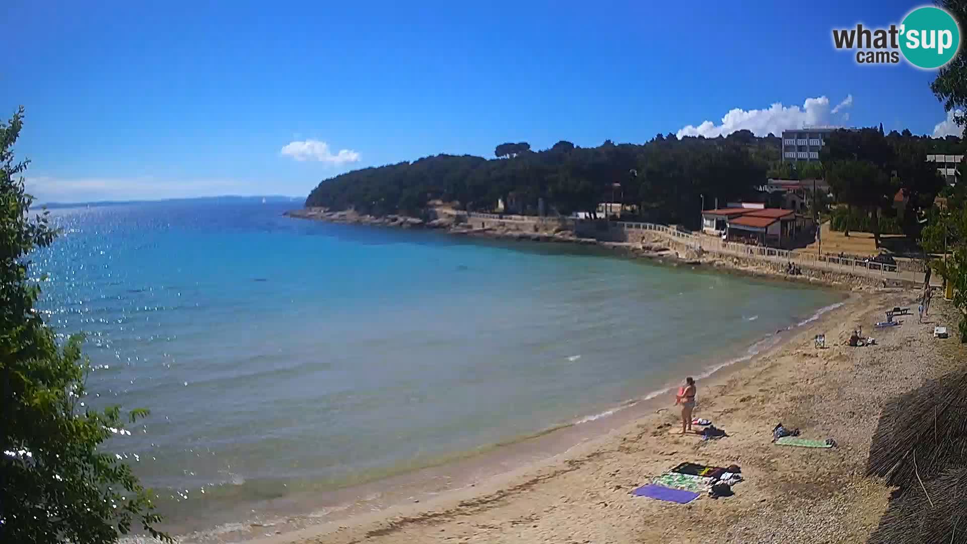 Plaža Slanica Murter – web kamera