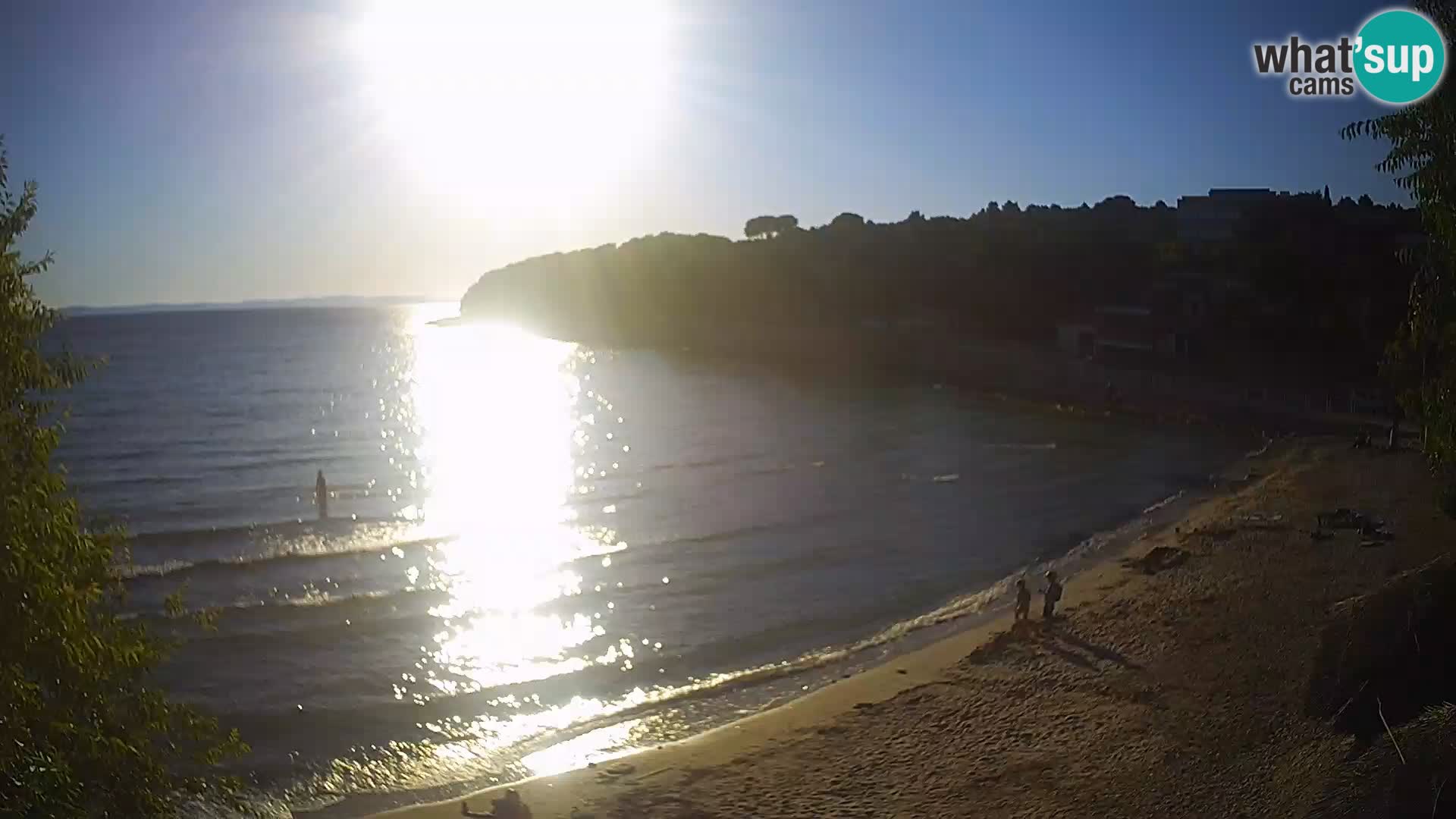 Plaža Slanica Murter – web kamera