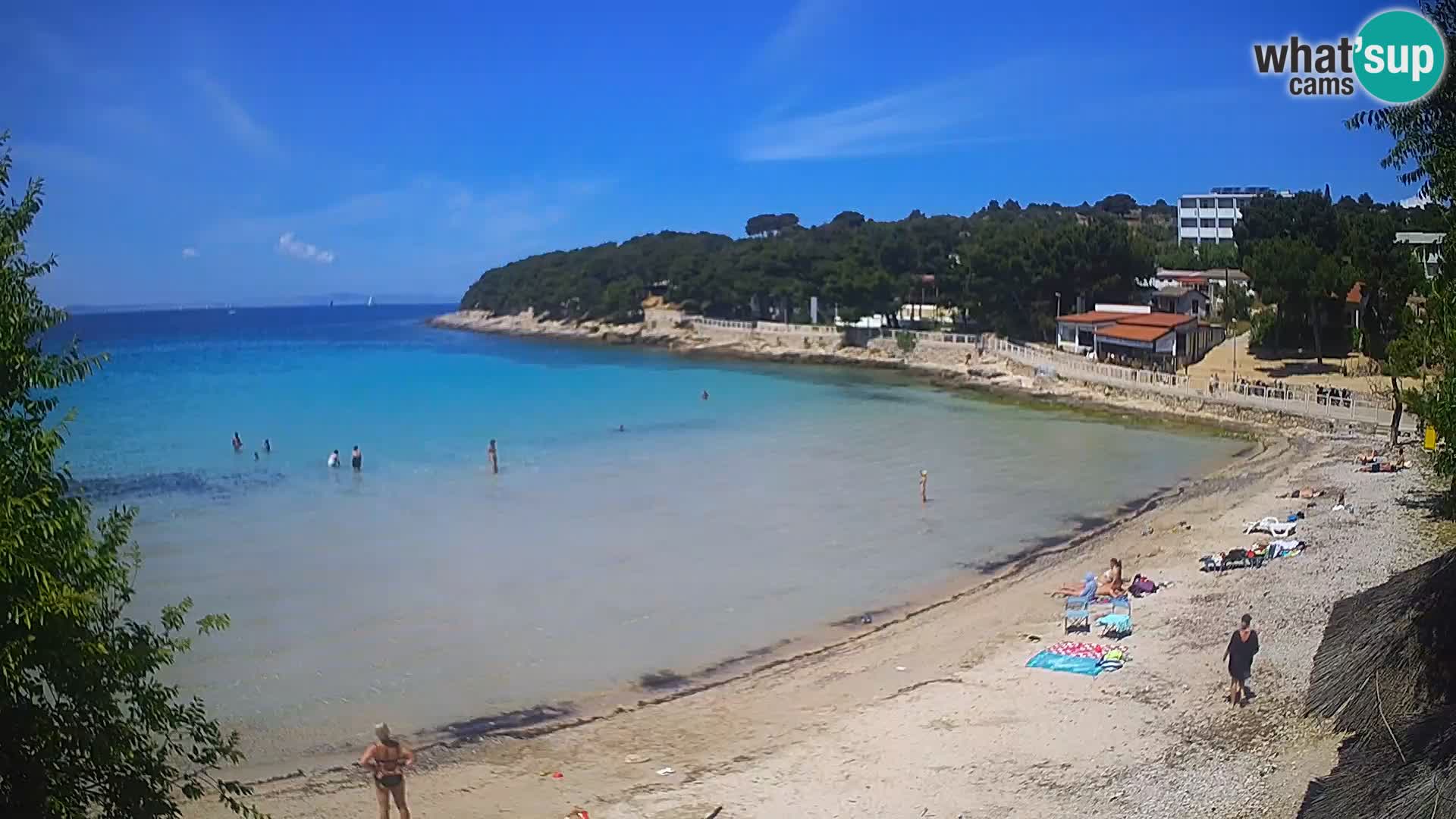 Plaža Slanica Murter – kamera v živo