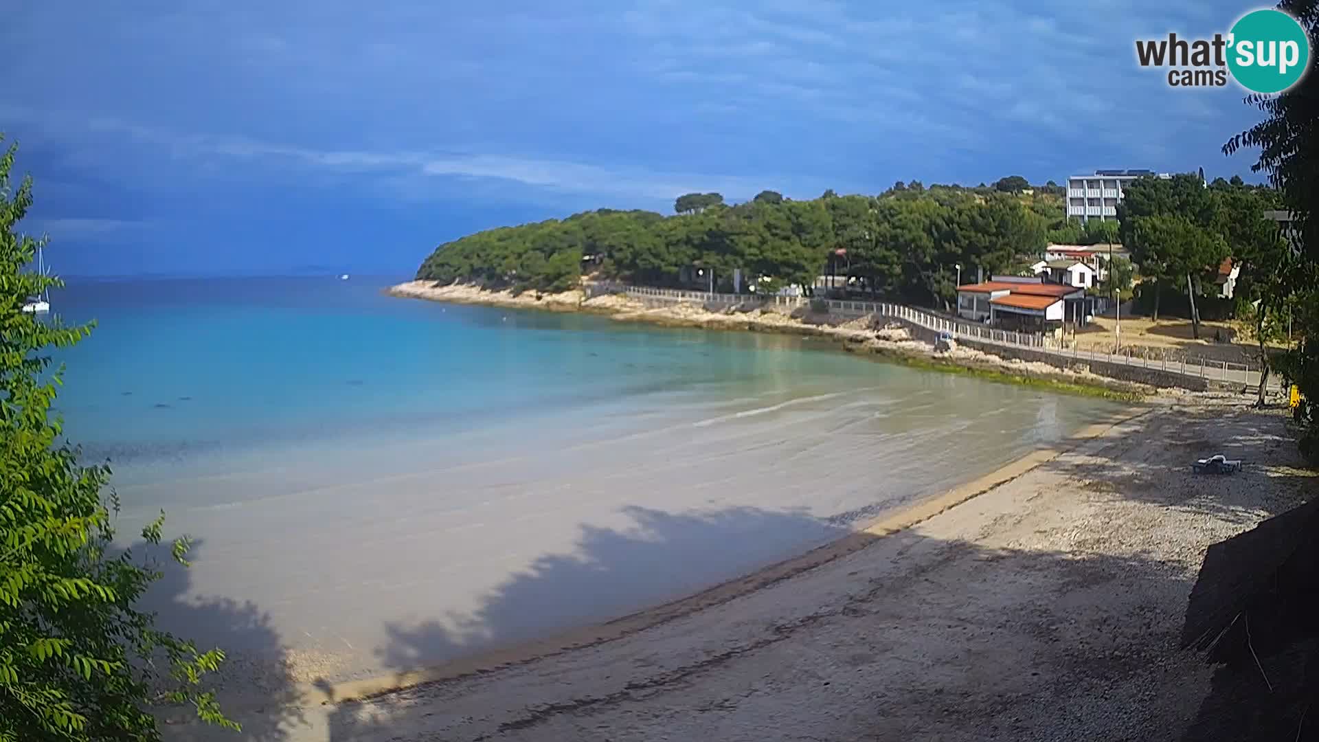 Plaža Slanica Murter – kamera v živo