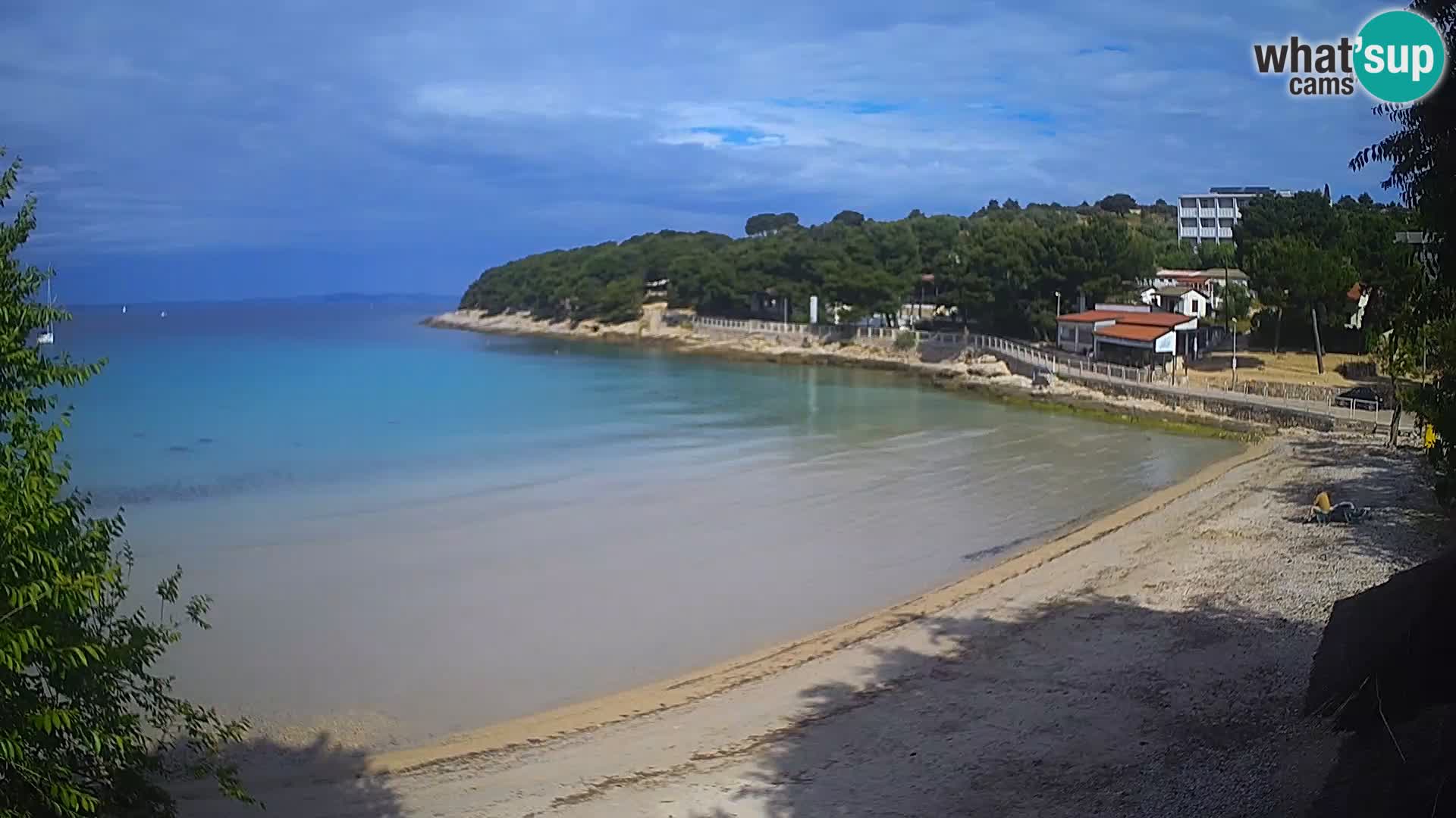 Strand Slanica Murter – webcam