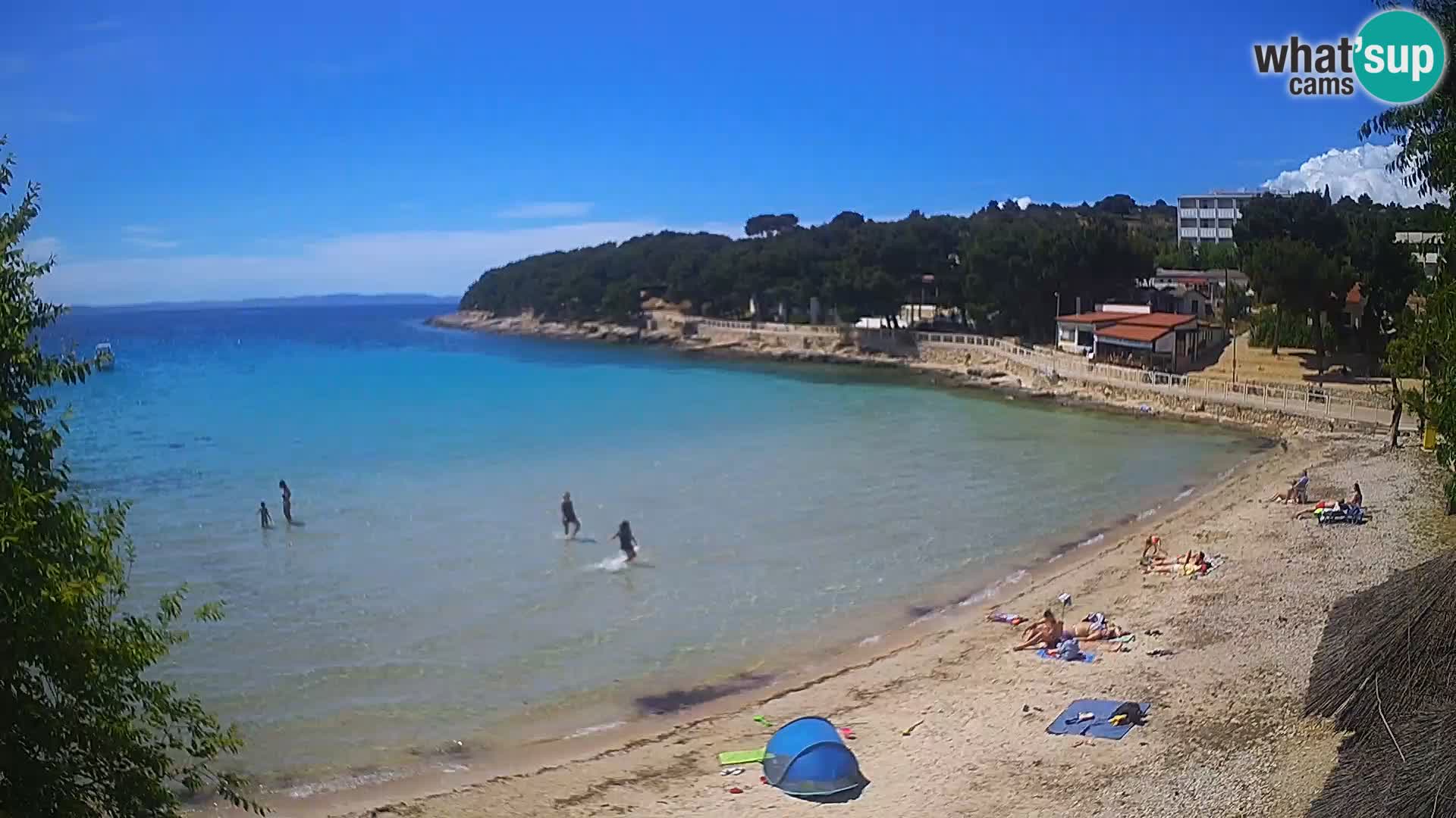 Plaža Slanica Murter – kamera v živo