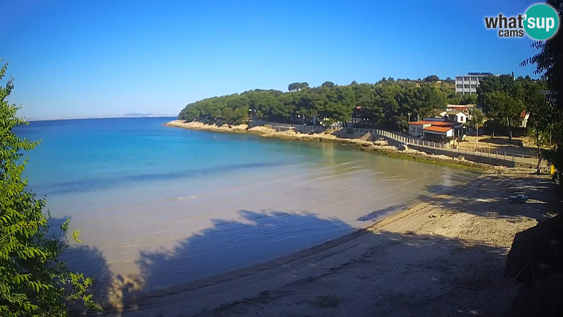 Plaža Slanica Murter – web kamera