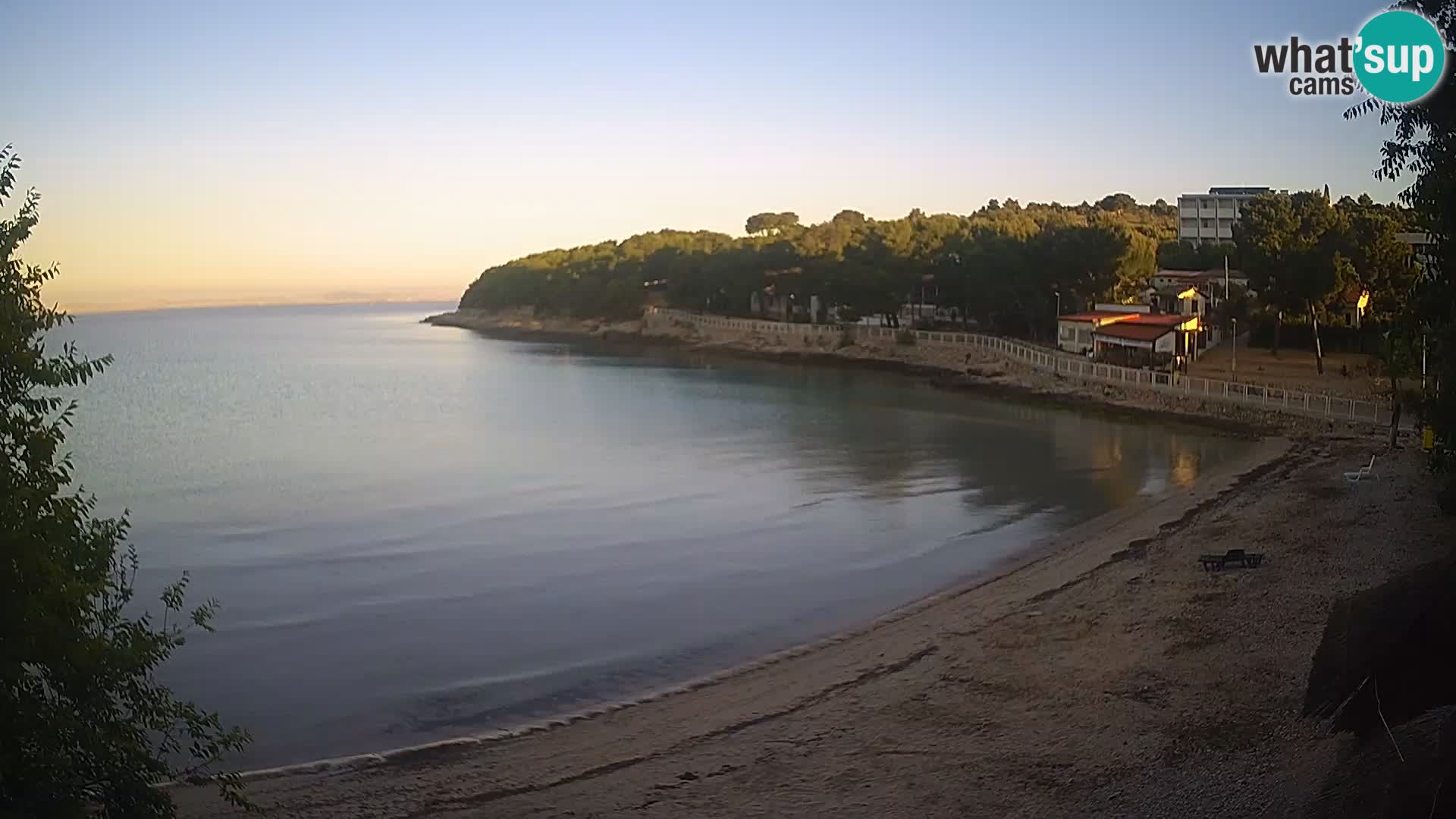 Strand Slanica Murter – webcam
