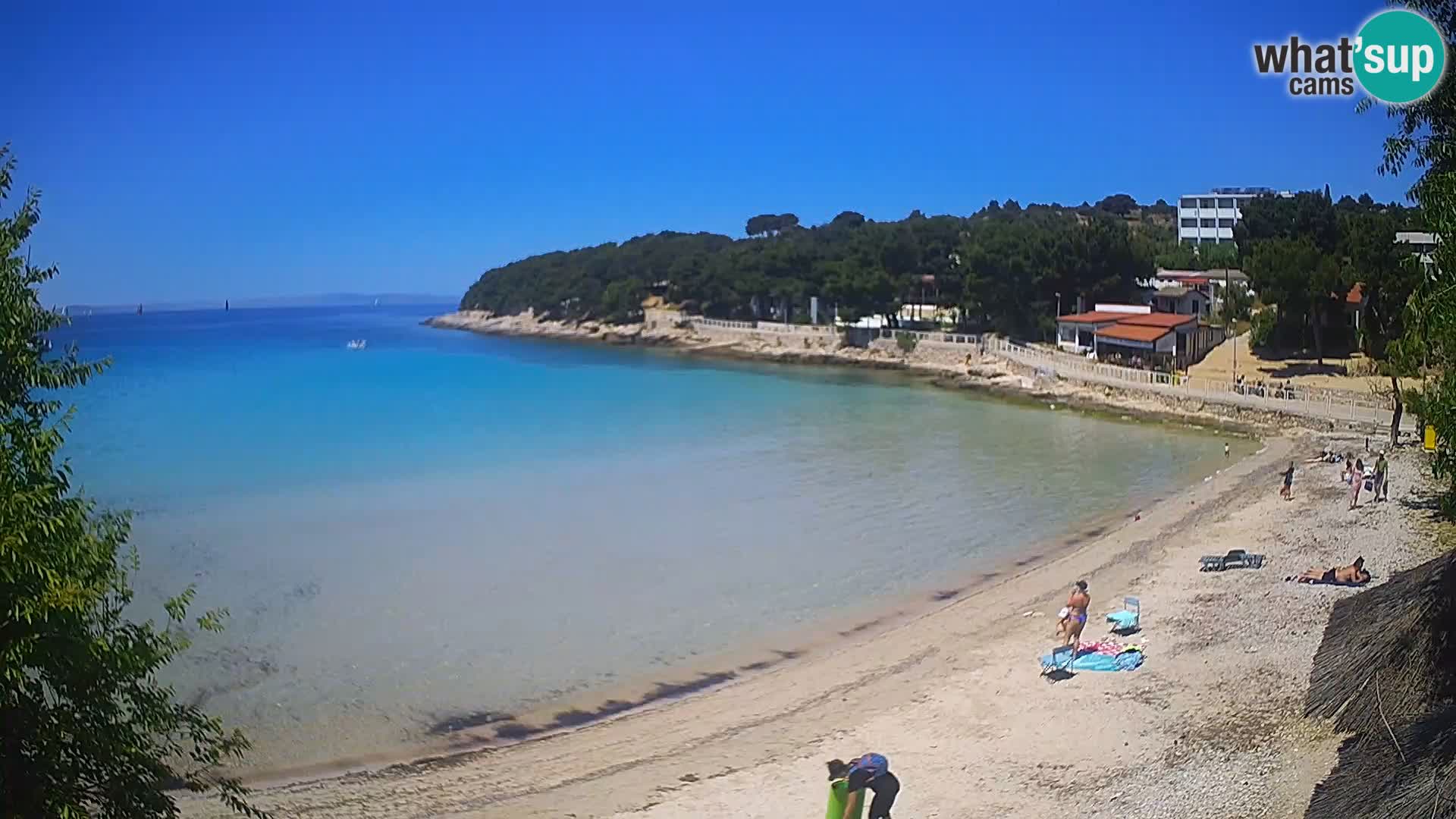 Strand Slanica Murter – webcam