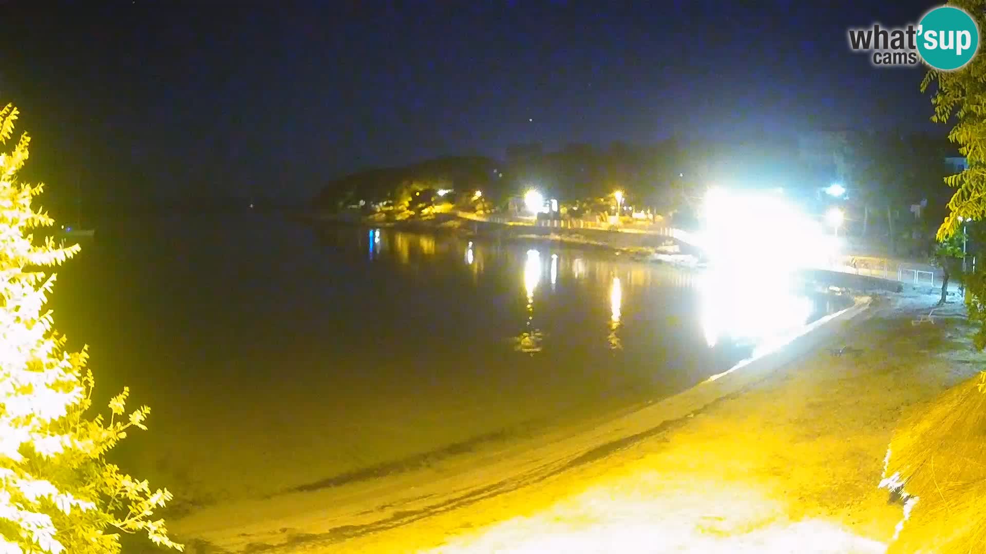 Strand Slanica Murter – webcam