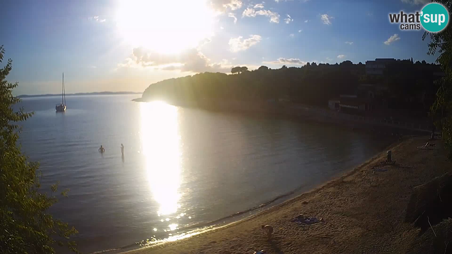 Plaža Slanica Murter – kamera v živo