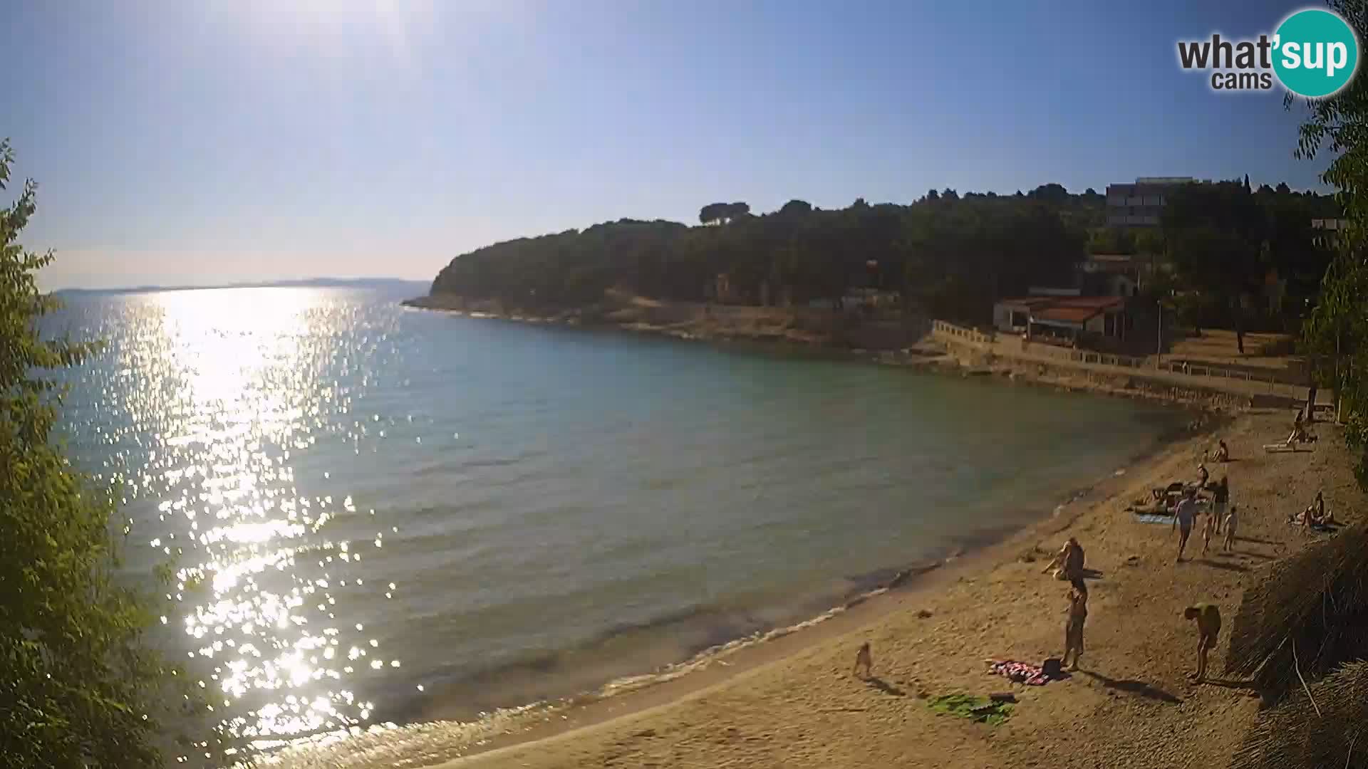 Strand Slanica Murter – webcam
