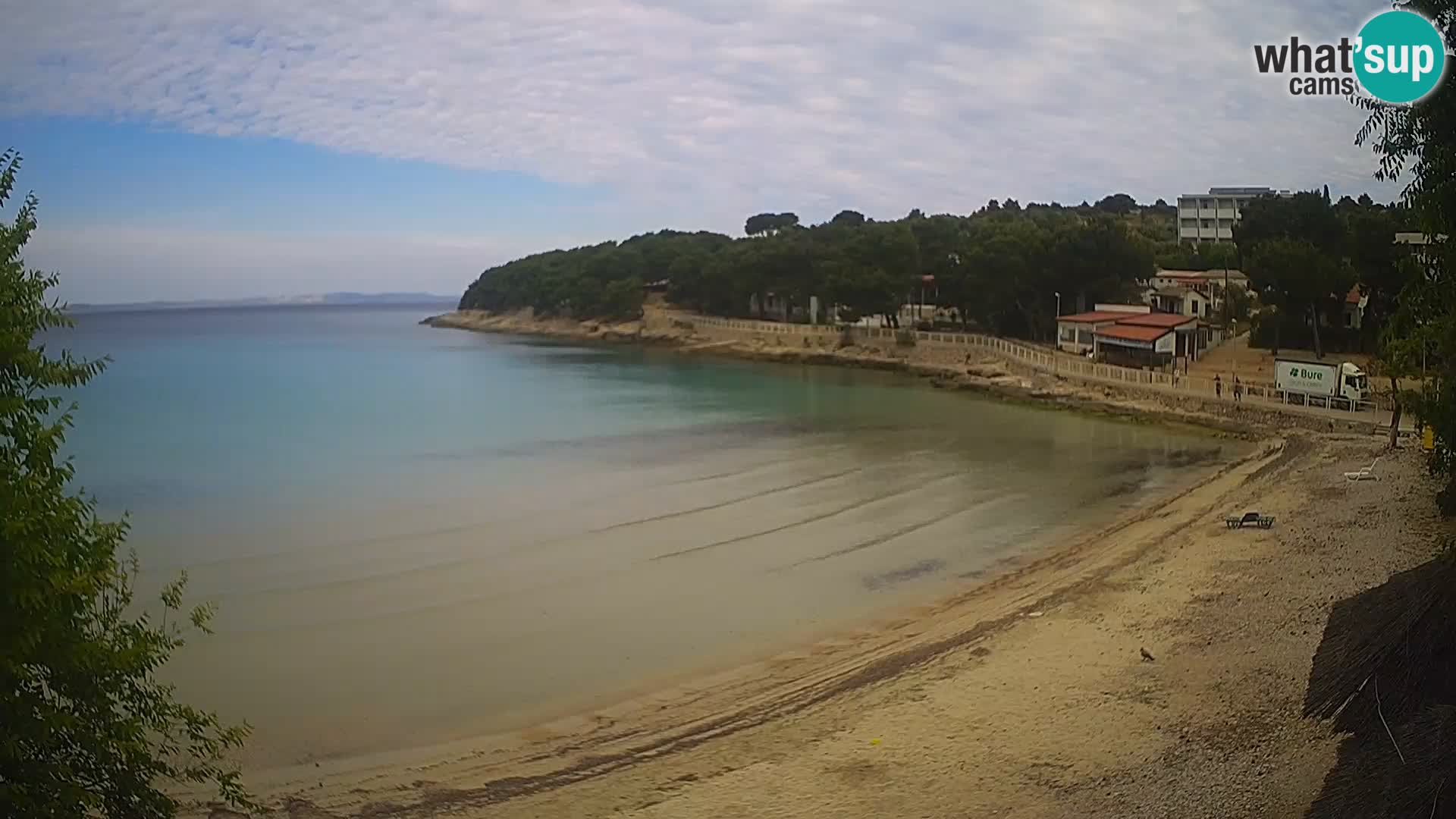 Plaža Slanica Murter – web kamera