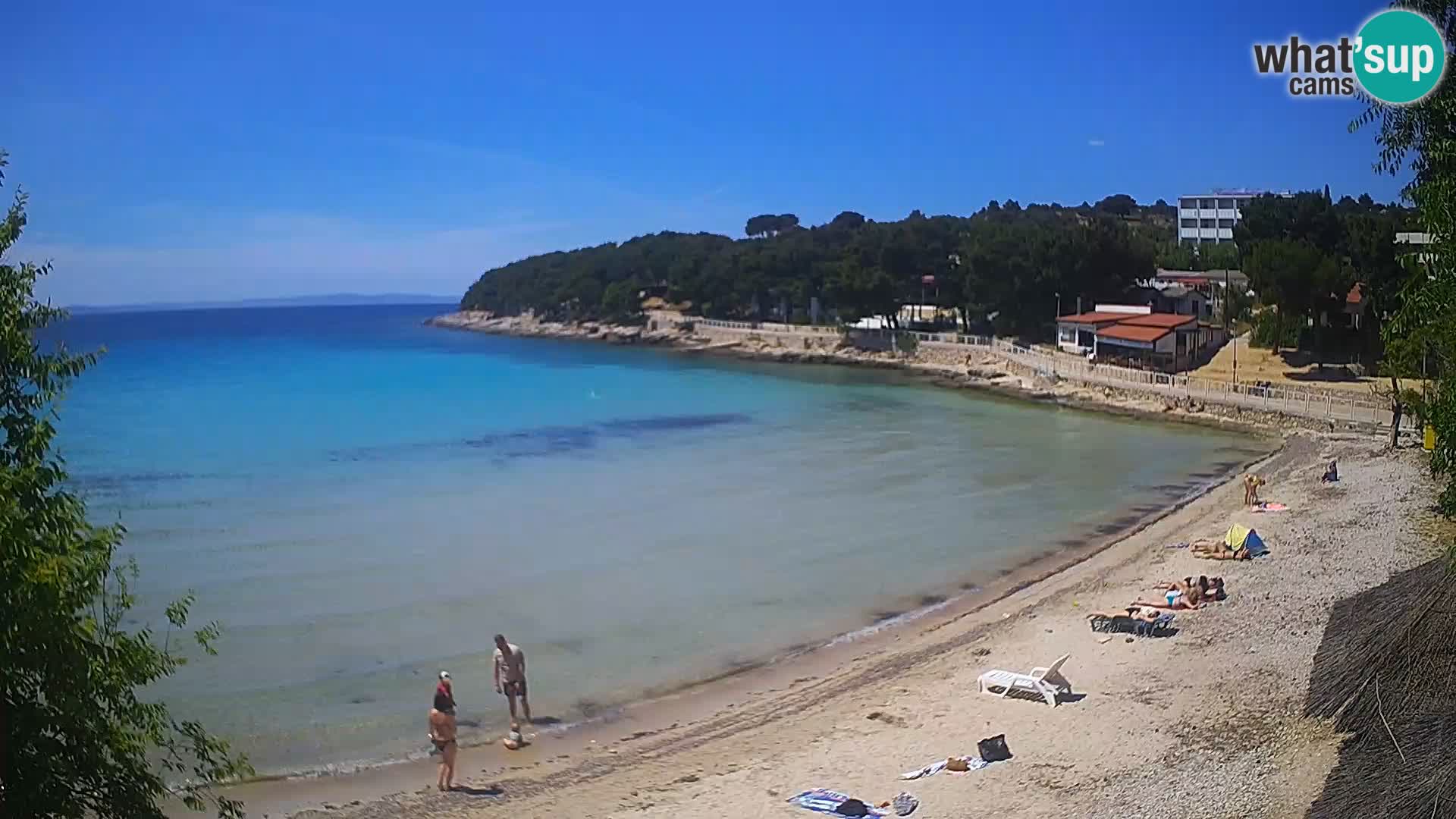 Plaža Slanica Murter – kamera v živo
