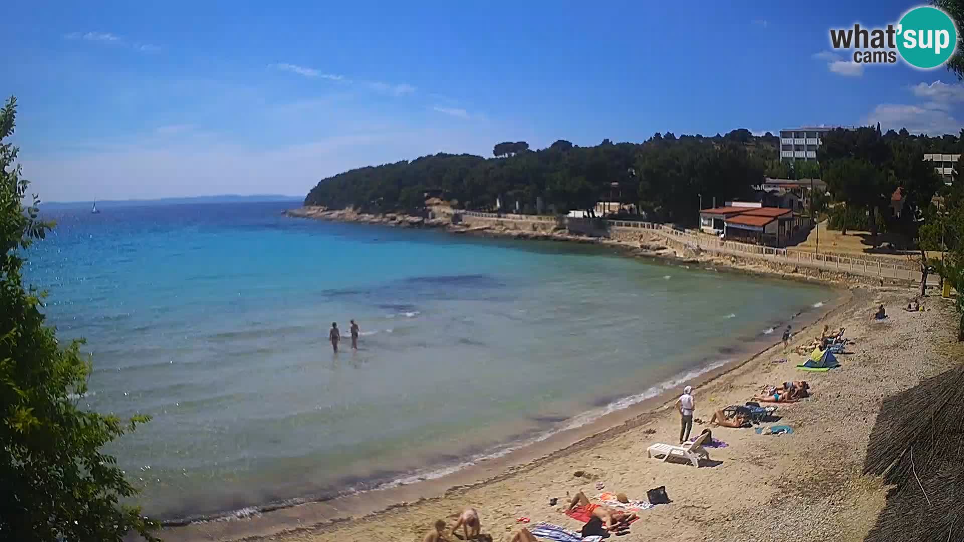 Strand Slanica Murter – webcam