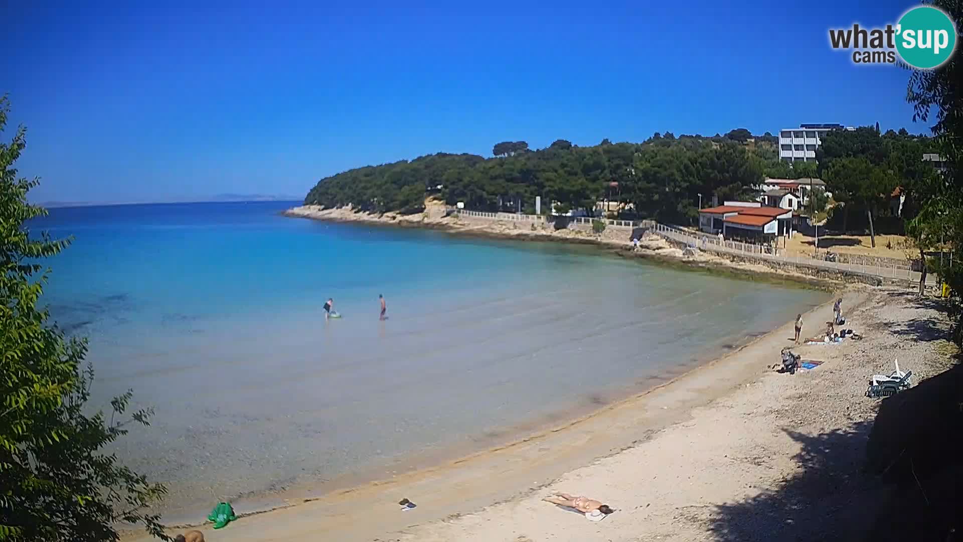Plaža Slanica Murter – kamera v živo