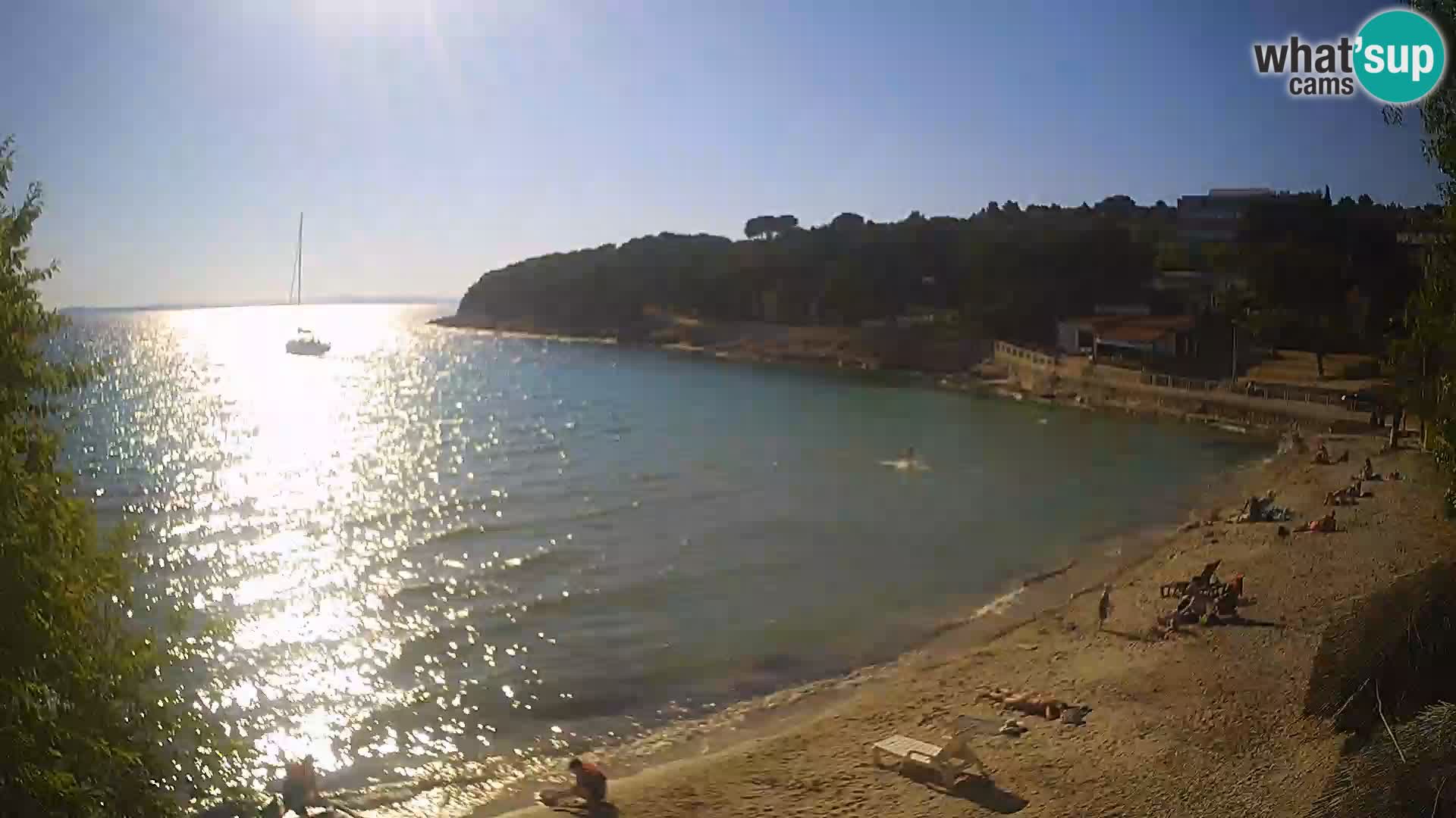 Plaža Slanica Murter – web kamera