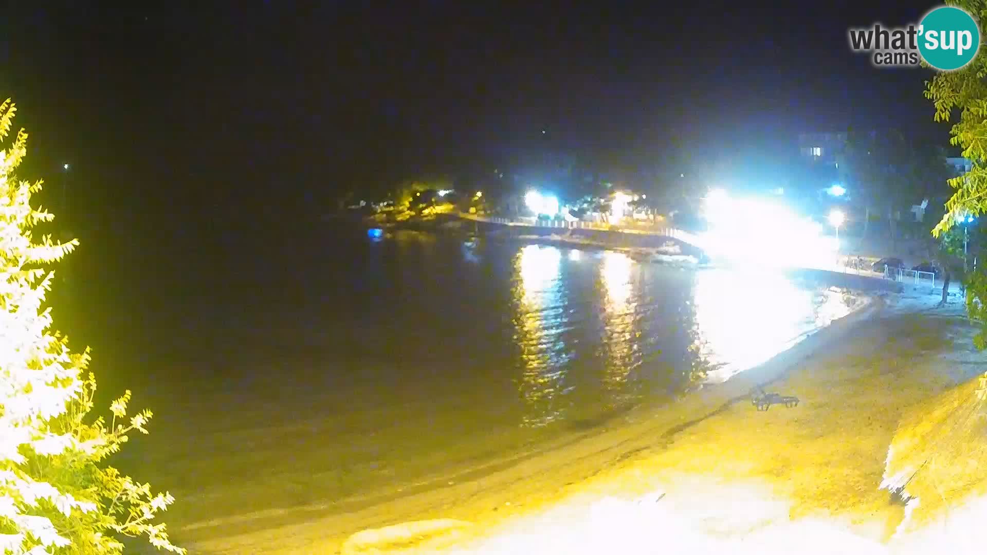 Strand Slanica Murter – webcam