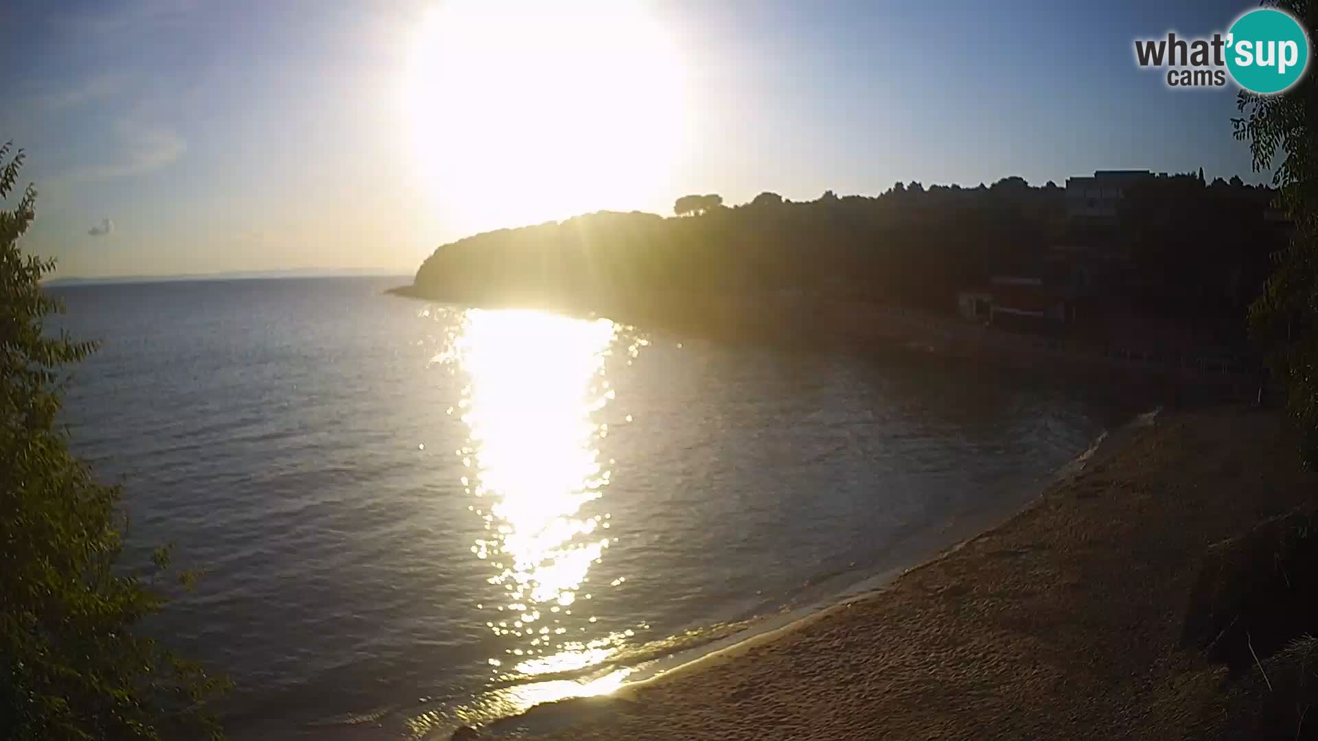 Strand Slanica Murter – webcam