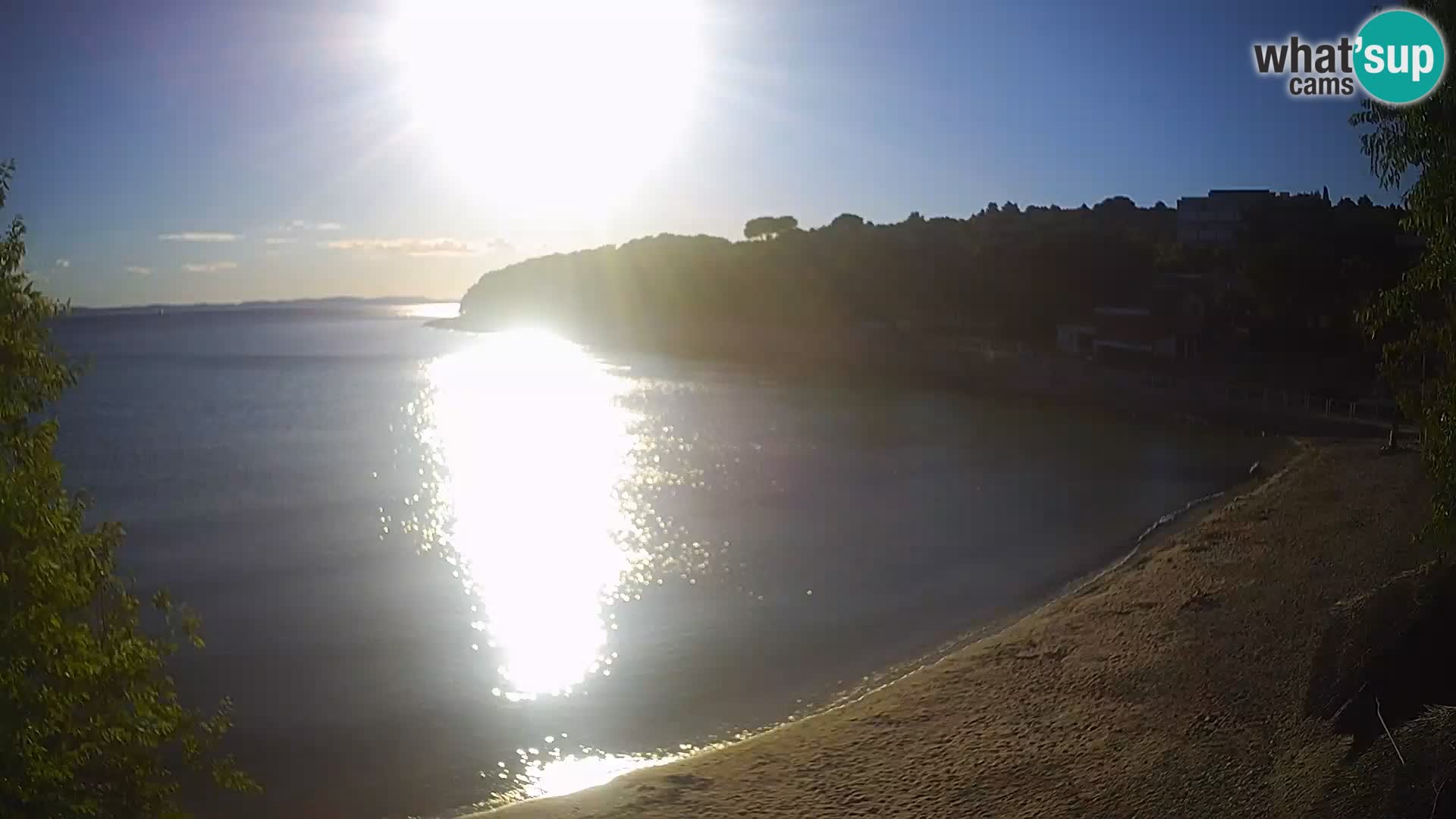 Plaža Slanica Murter – web kamera