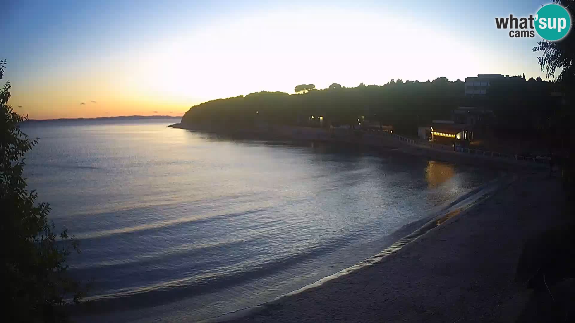 Plaža Slanica Murter – kamera v živo