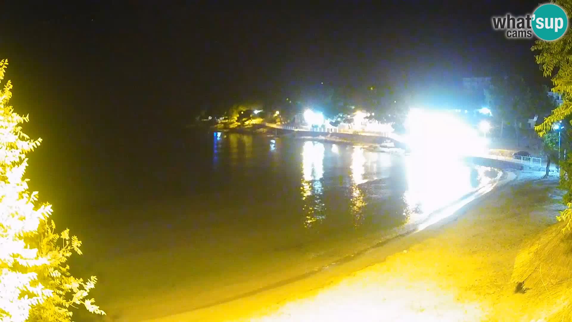 Strand Slanica Murter – webcam