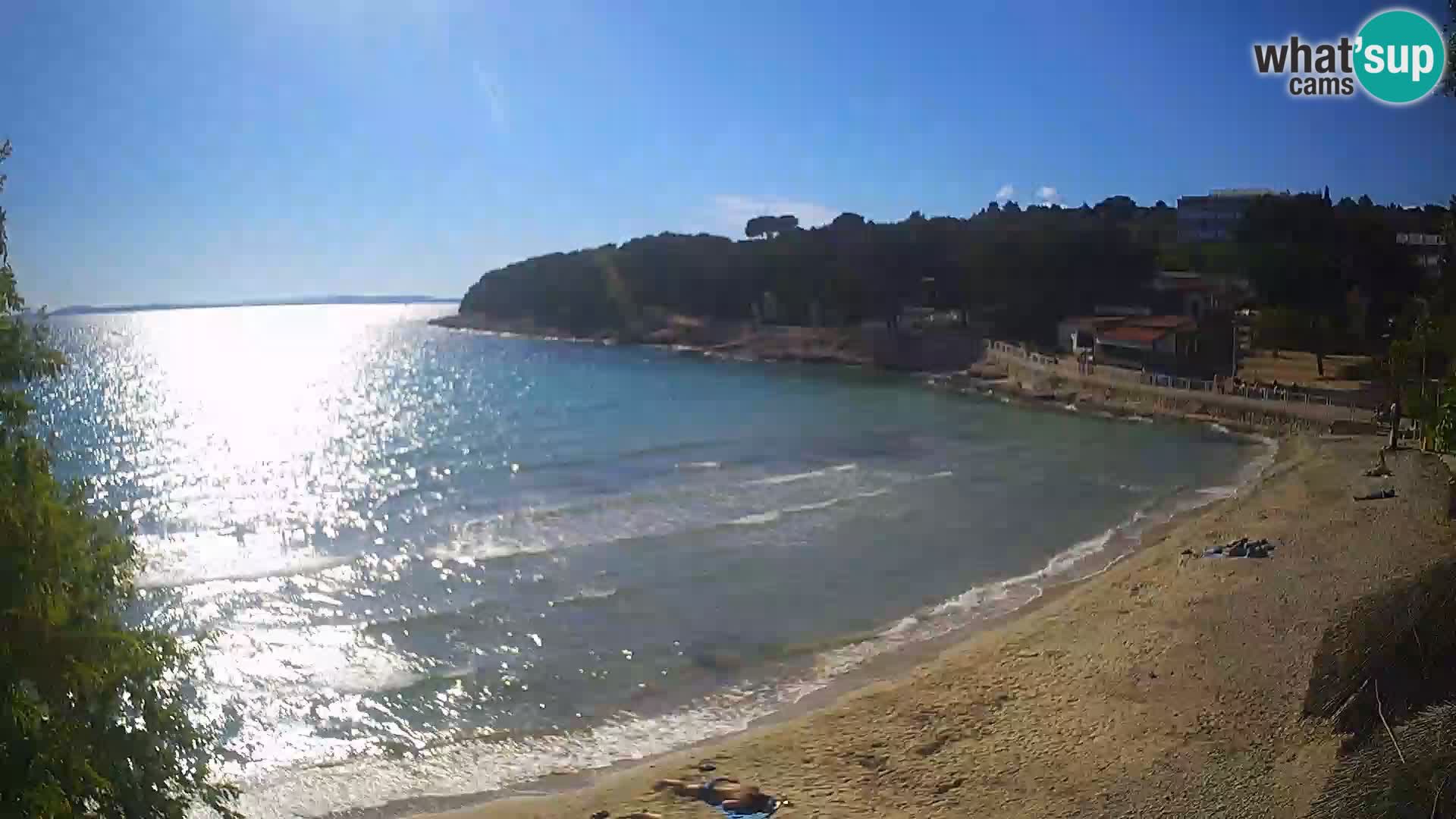Strand Slanica Murter – webcam