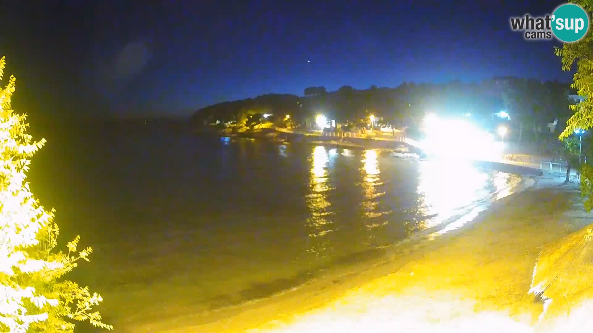 Plaža Slanica Murter – web kamera