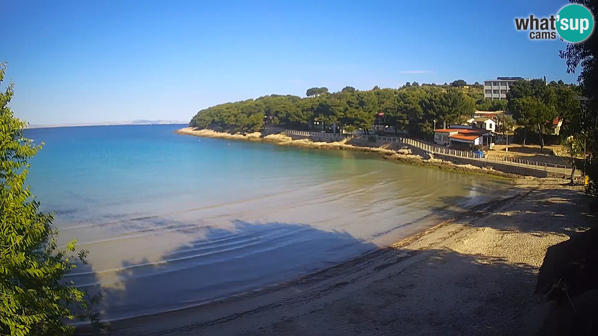 Plaža Slanica Murter – kamera v živo