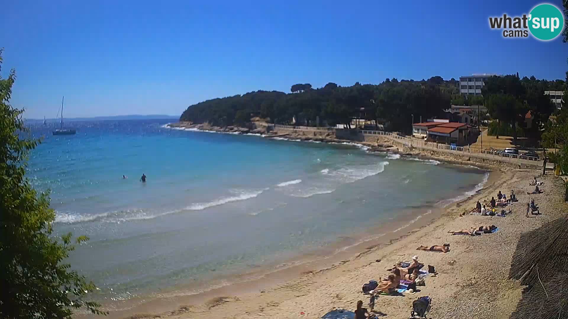 Plaža Slanica Murter – web kamera
