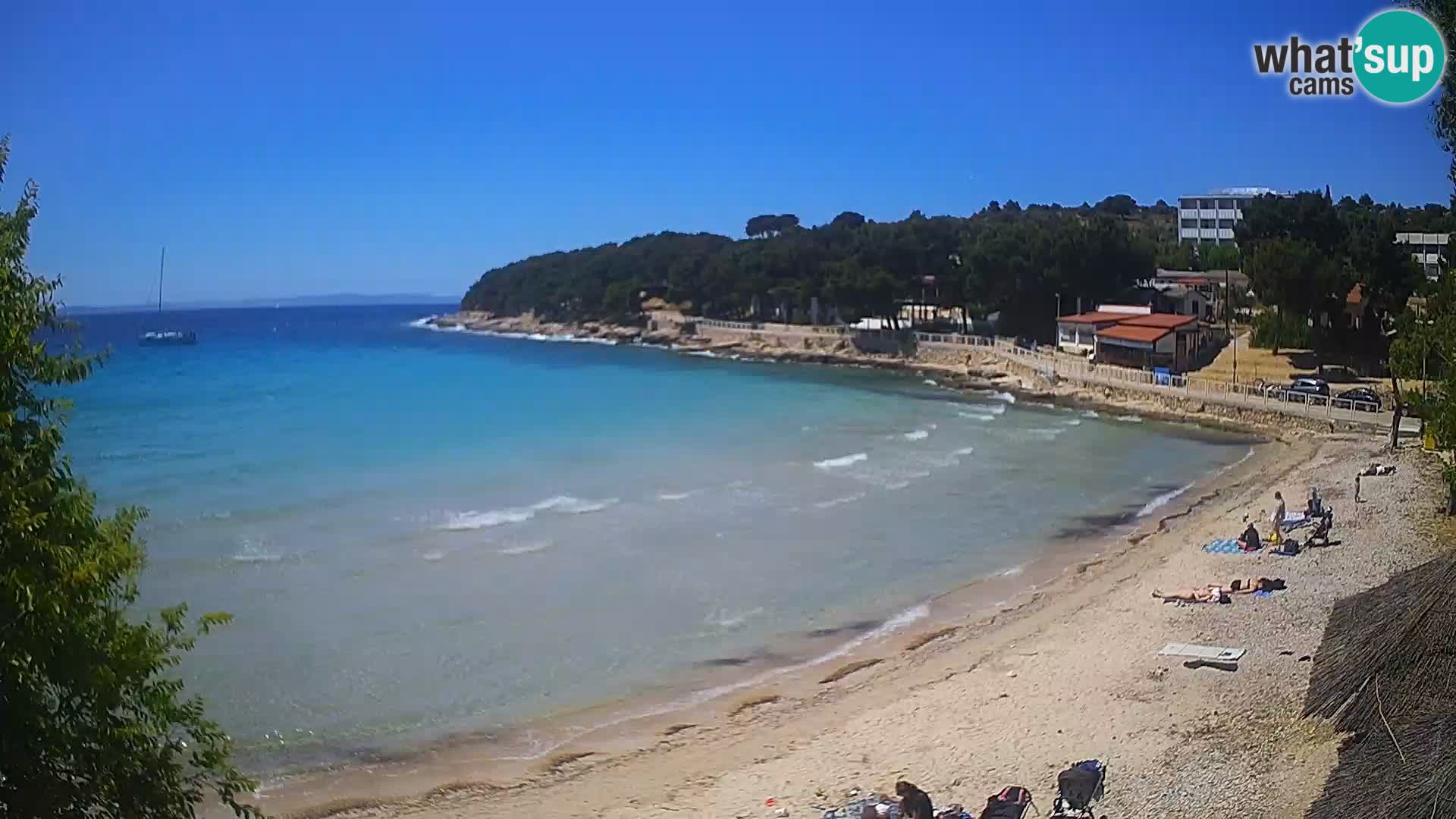 Plaža Slanica Murter – web kamera