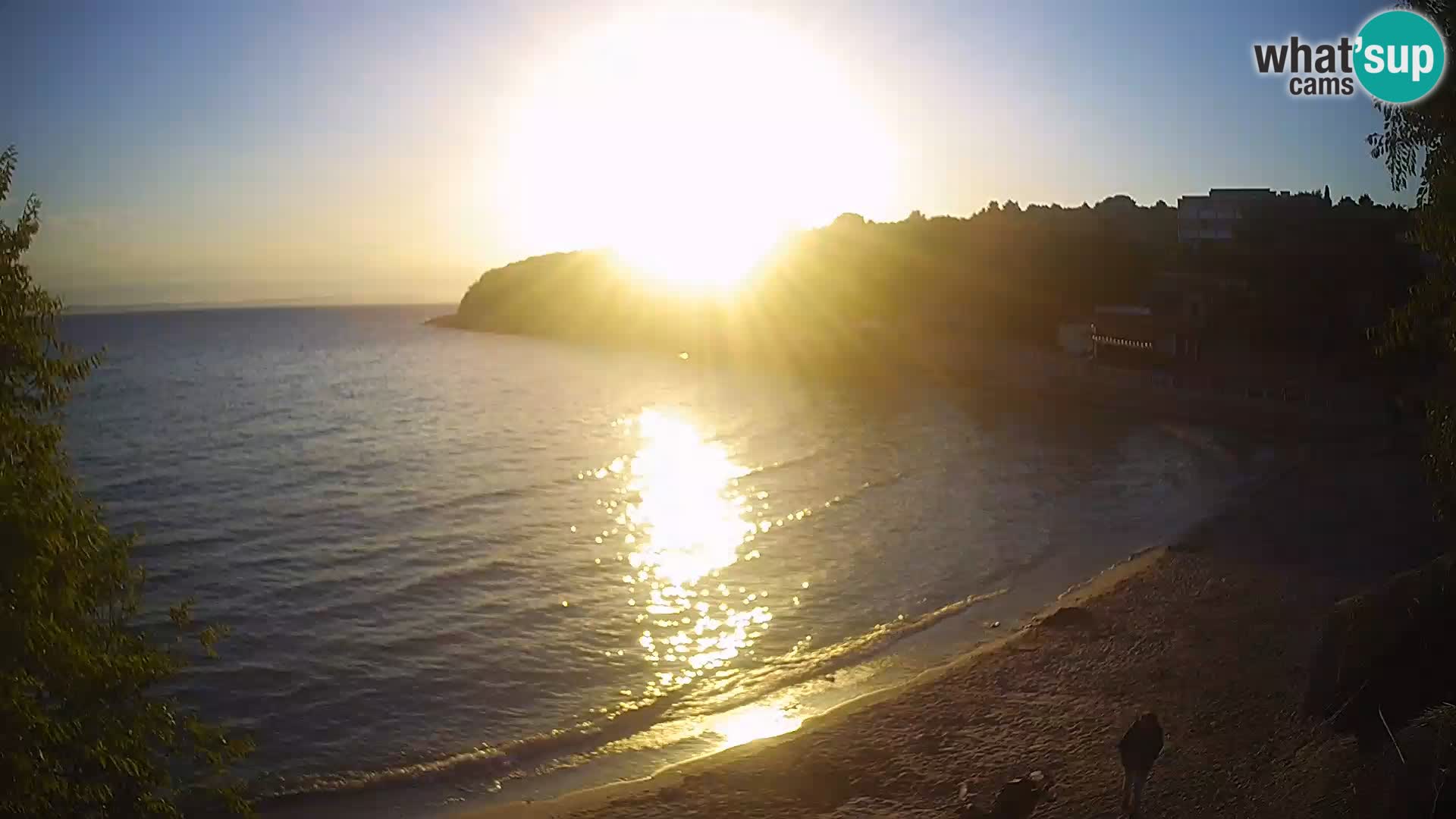 Strand Slanica Murter – webcam
