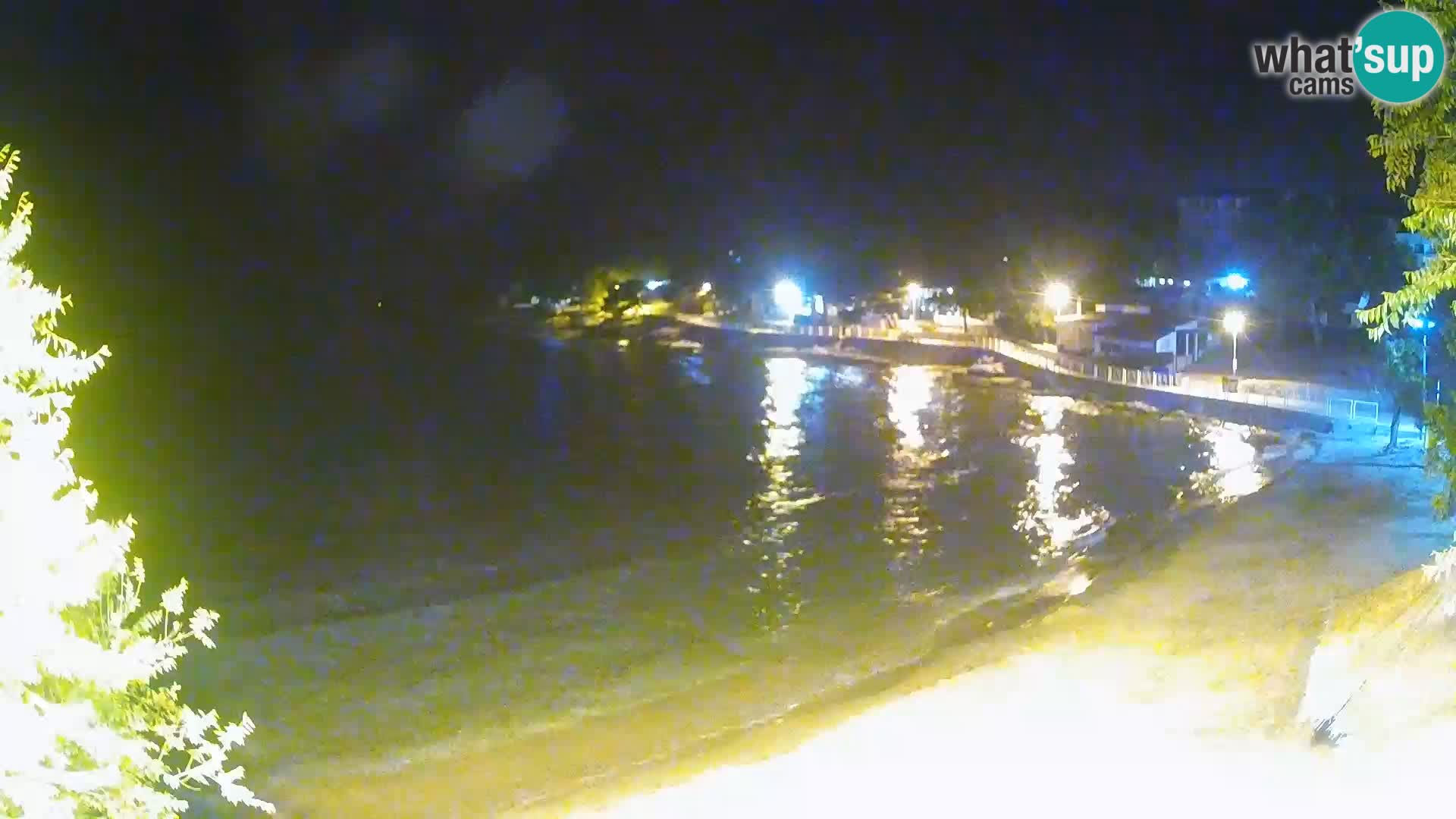 Strand Slanica Murter – webcam