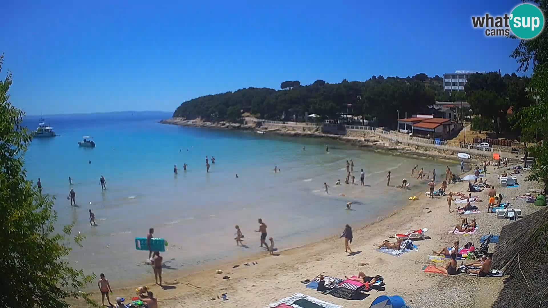 Plaža Slanica Murter – kamera v živo