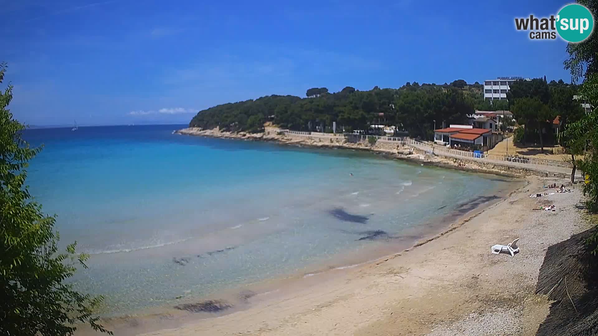 Plaža Slanica Murter – kamera v živo