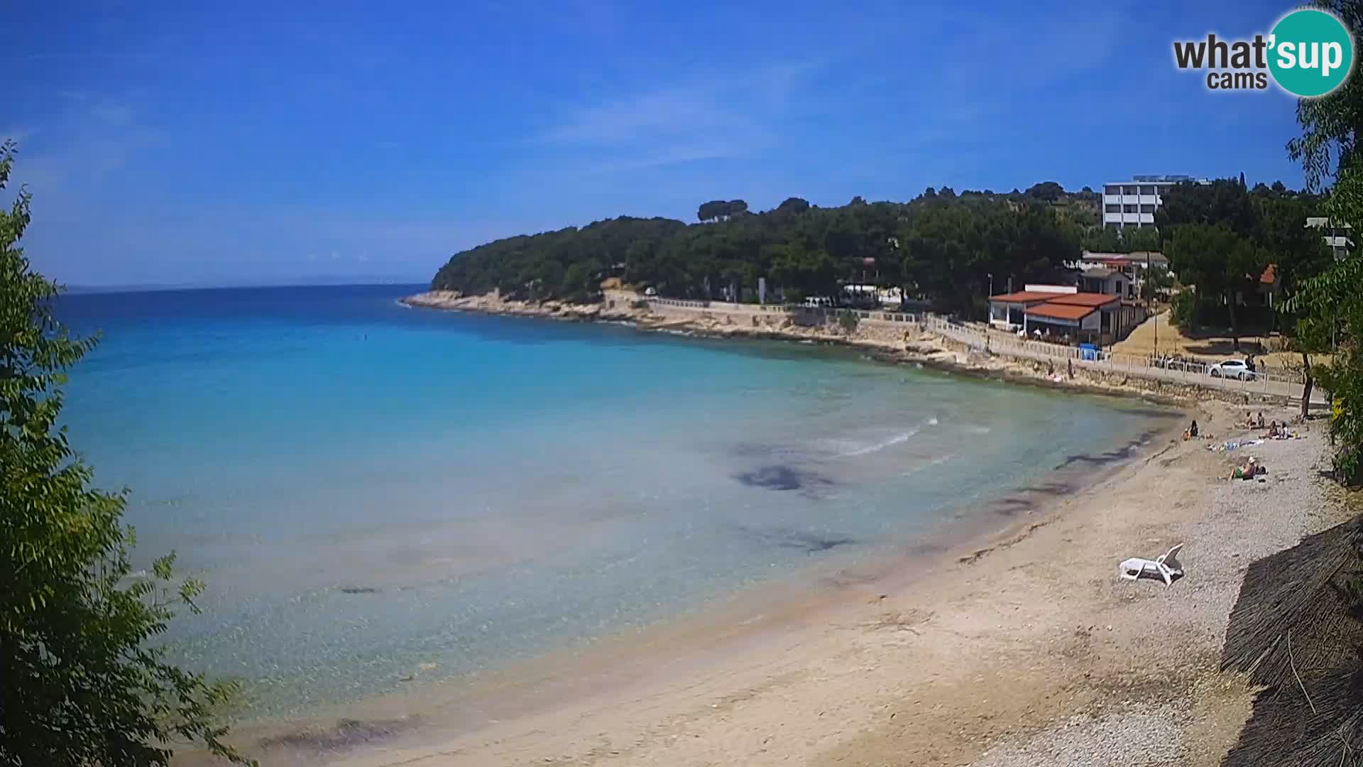 Plaža Slanica Murter – kamera v živo