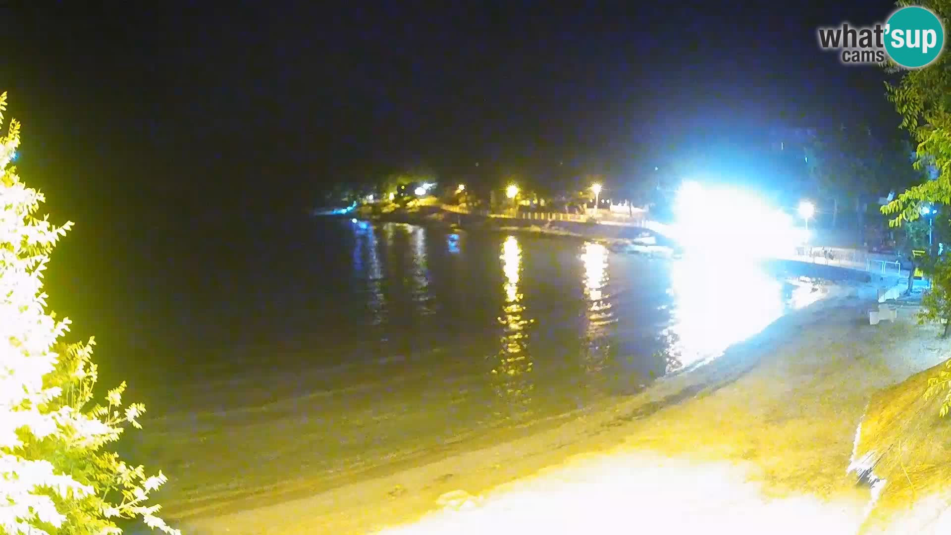 Strand Slanica Murter – webcam